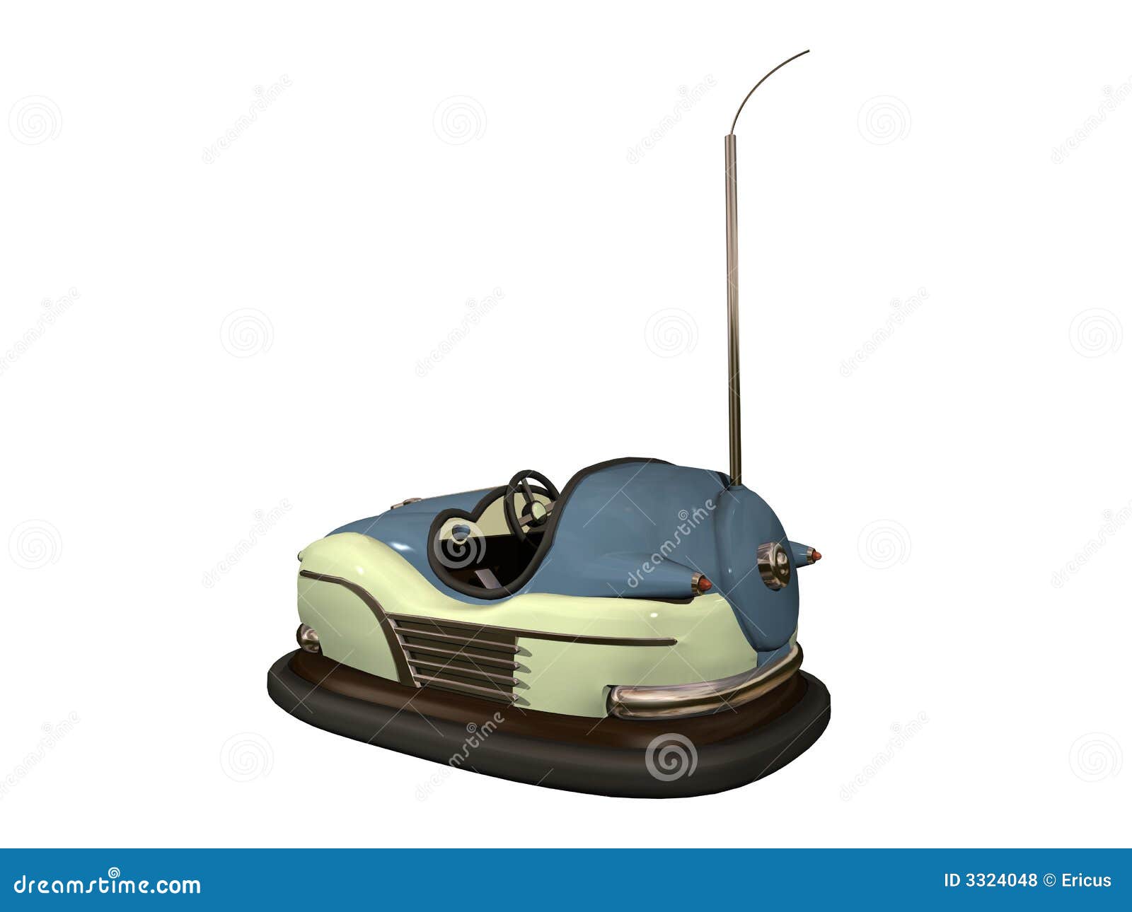 Bumper car stock illustration. Illustration of collector 3324048
