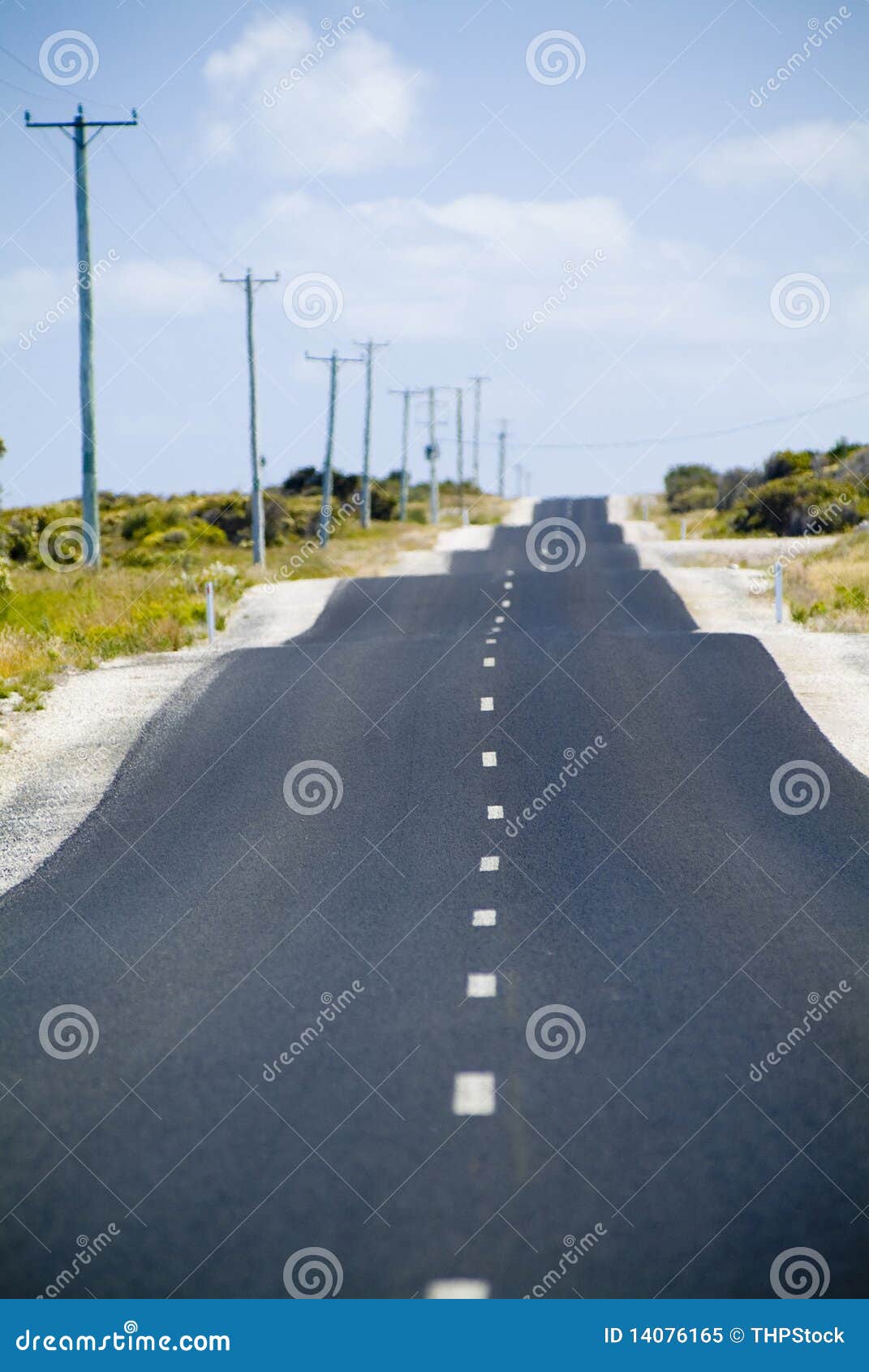 Bumpy Road Stock Photo Megapixl