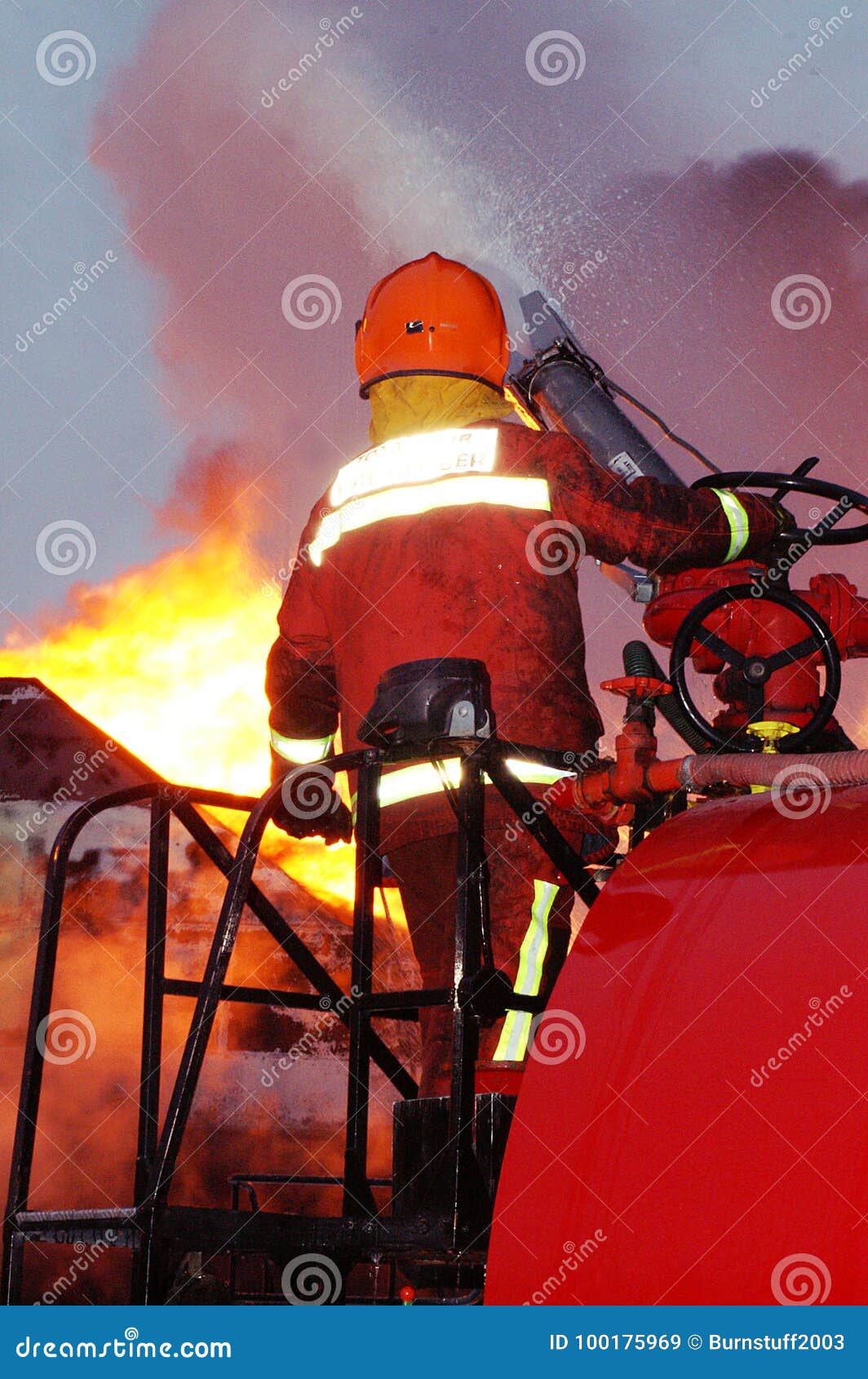 Buncefeld Fuel depot fire editorial stock image. Image of pipeline