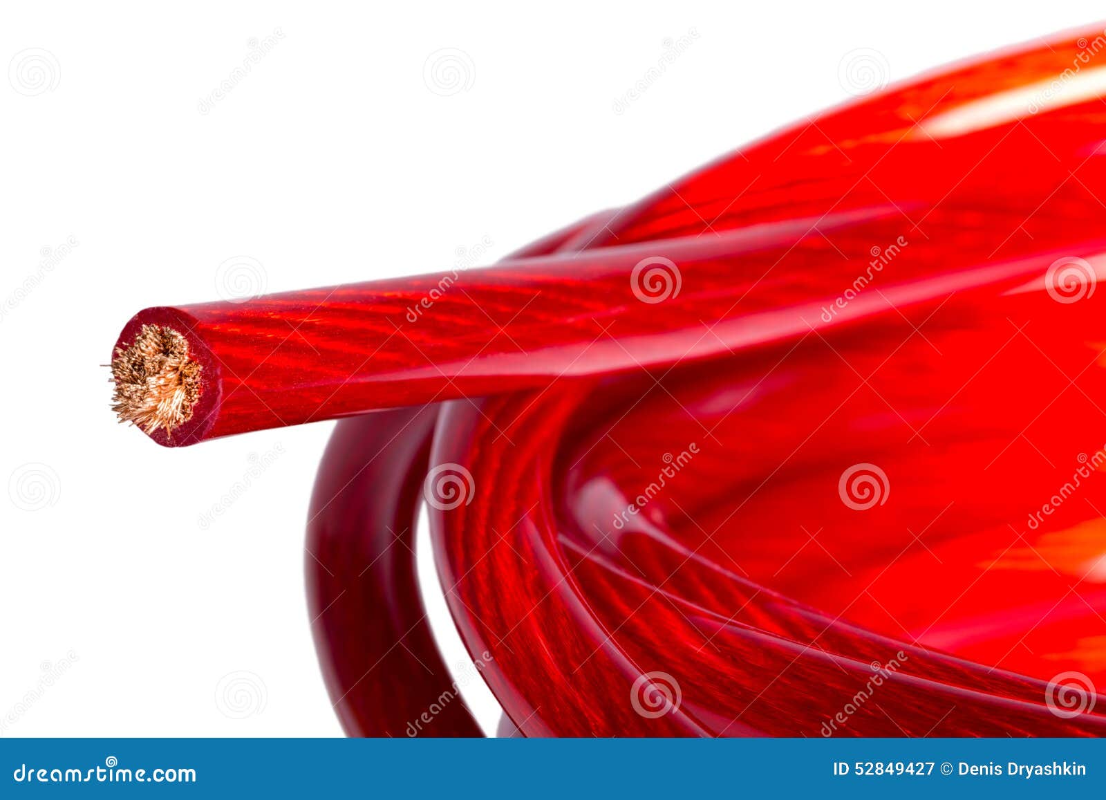 Bunch copper electric wire stock image. Image of insulate - 52849427