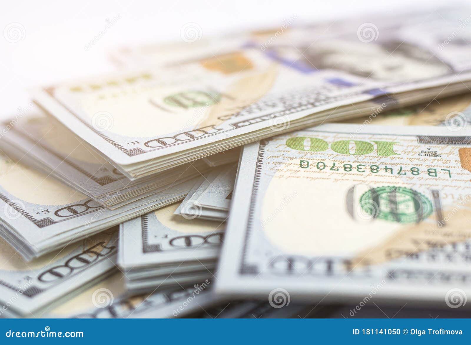 a bunch of dollar bills close up