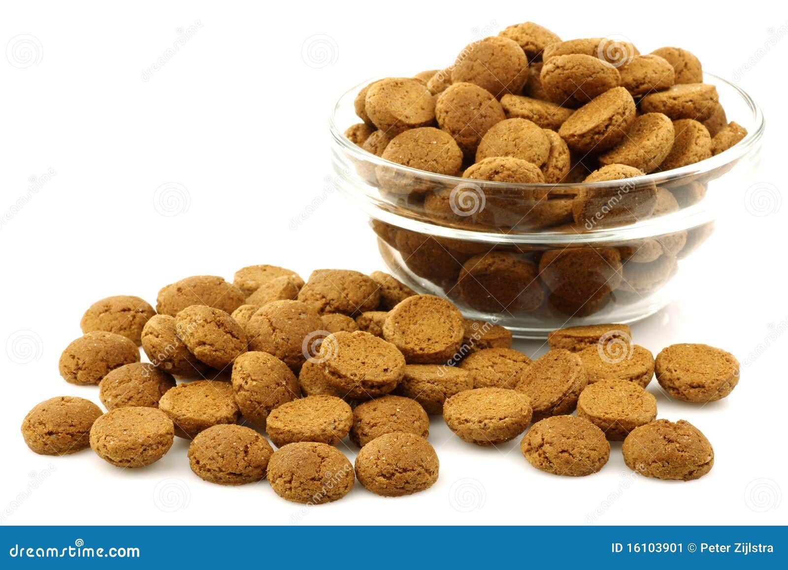 Bunch of Dutch pepernoten stock image. Image of netherlands 16103901