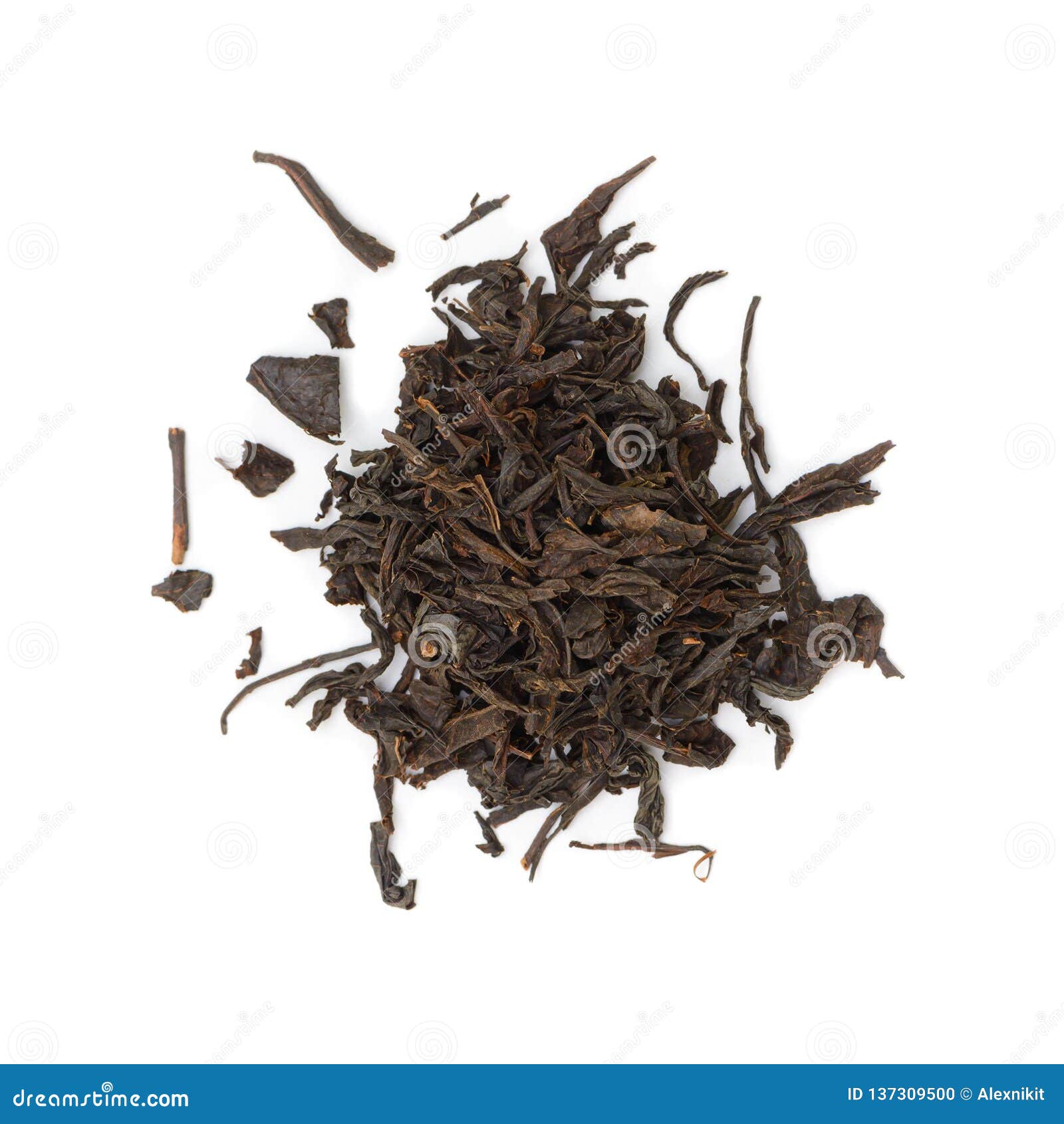 Bunch of Fragrant Dried Black Tea Leaves Stock Photo Image of leaf