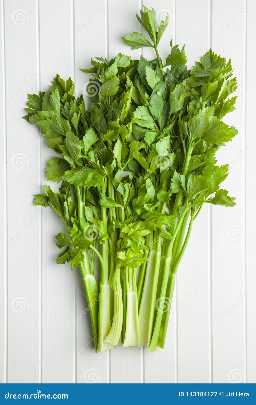 Bunch of Fresh Celery Stalk Stock Image Image of dieting, nature