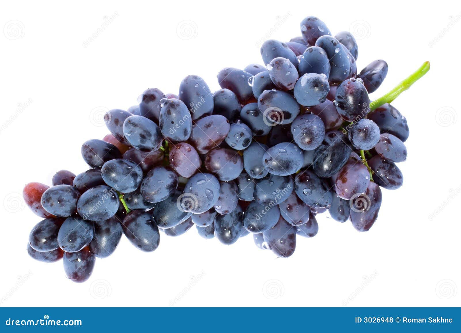 Bunch of grapes. stock photo. Image of country, gourmet 3026948