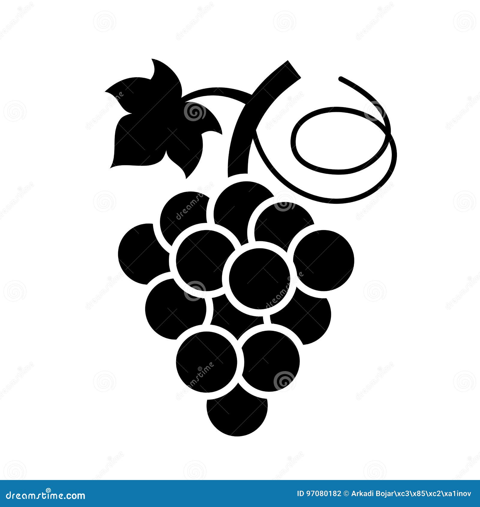 bunch of grapes  icon