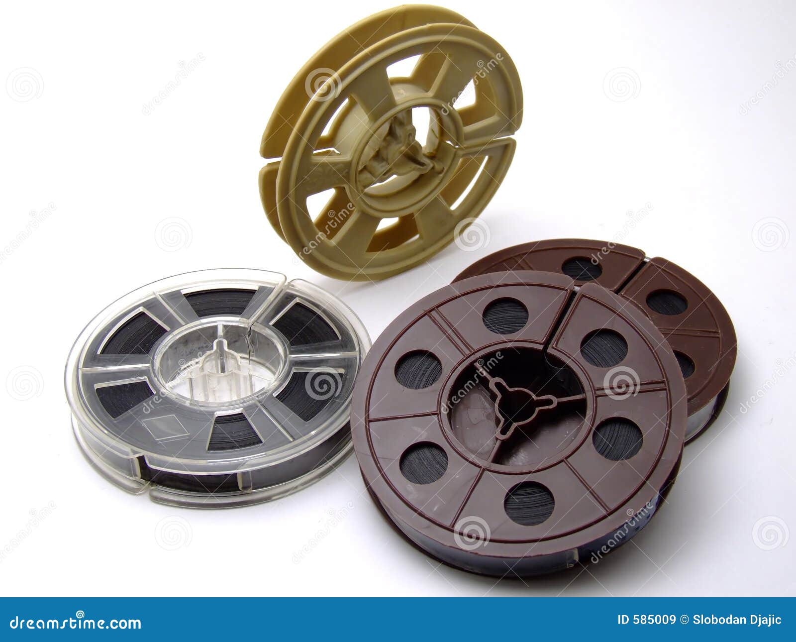 A Bunch of Old 8mm Movie Tapes Stock Image Image of process, tape 585009