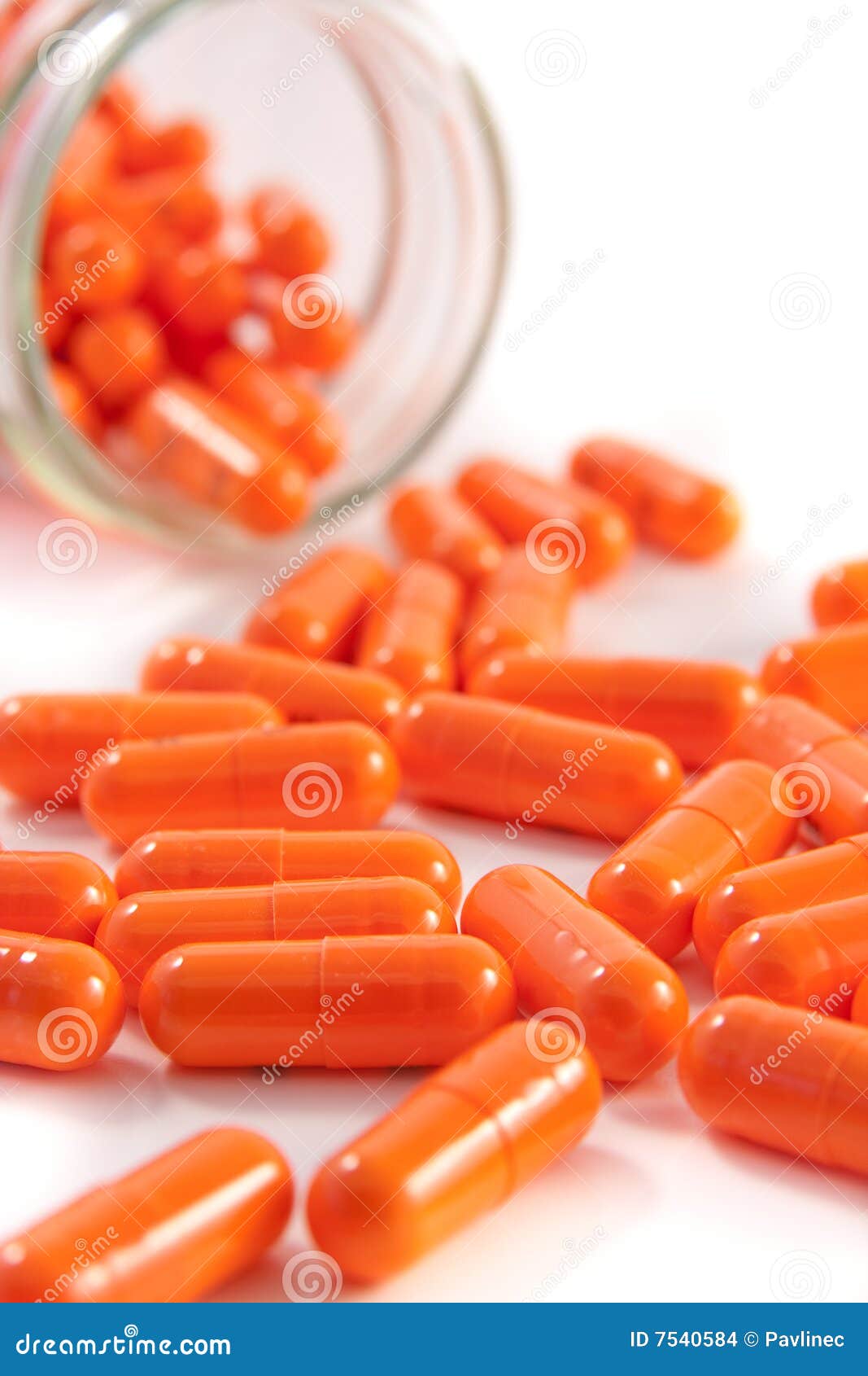 Bunch of orange pills stock photo. Image of medical, aphrodisiac 7540584