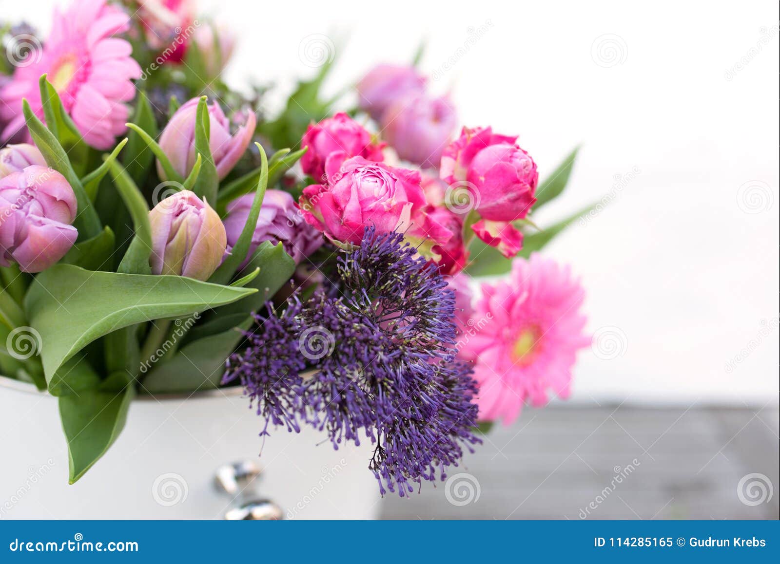 Various Spring Flowers for Mothers Day Stock Image - Image of flowers ...