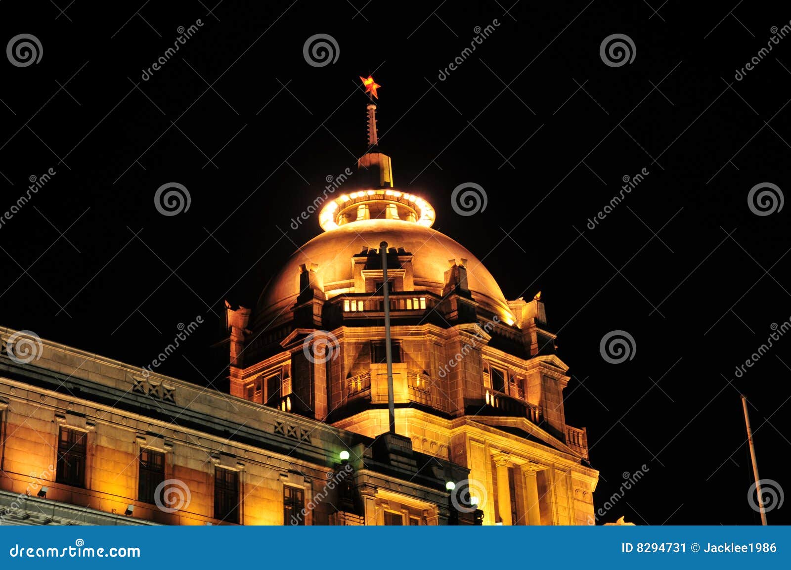 The Bund (Wai Tan), the Old Colonial Waterfront Ar Stock Image Image
