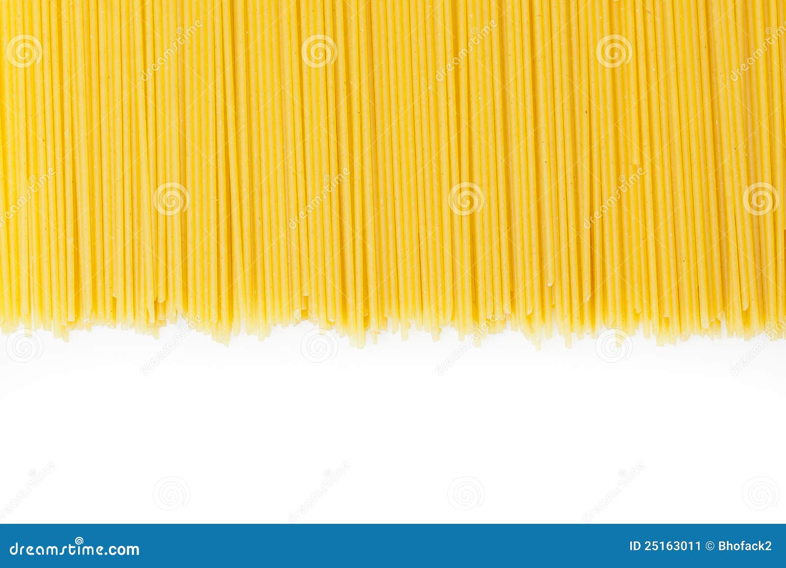 Bundle of dry spaghetti stock image. Image of macaroni 25163011