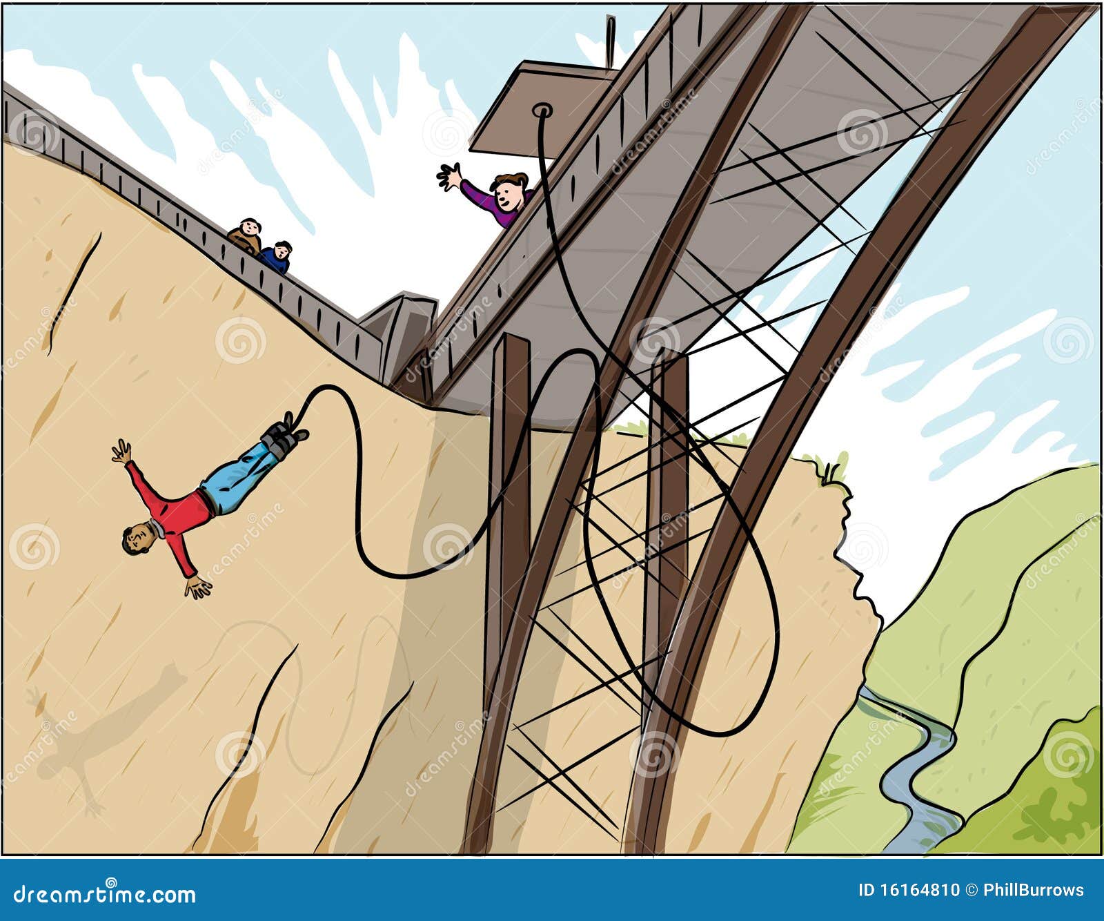 Bungee Jumping Clipart Images