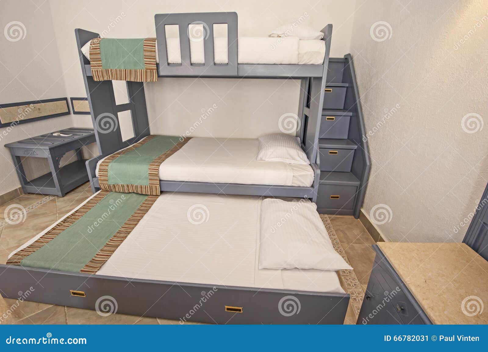 Bunk Bed Family Bedroom Concept Idea Stock Image Image of wall, white 66782031