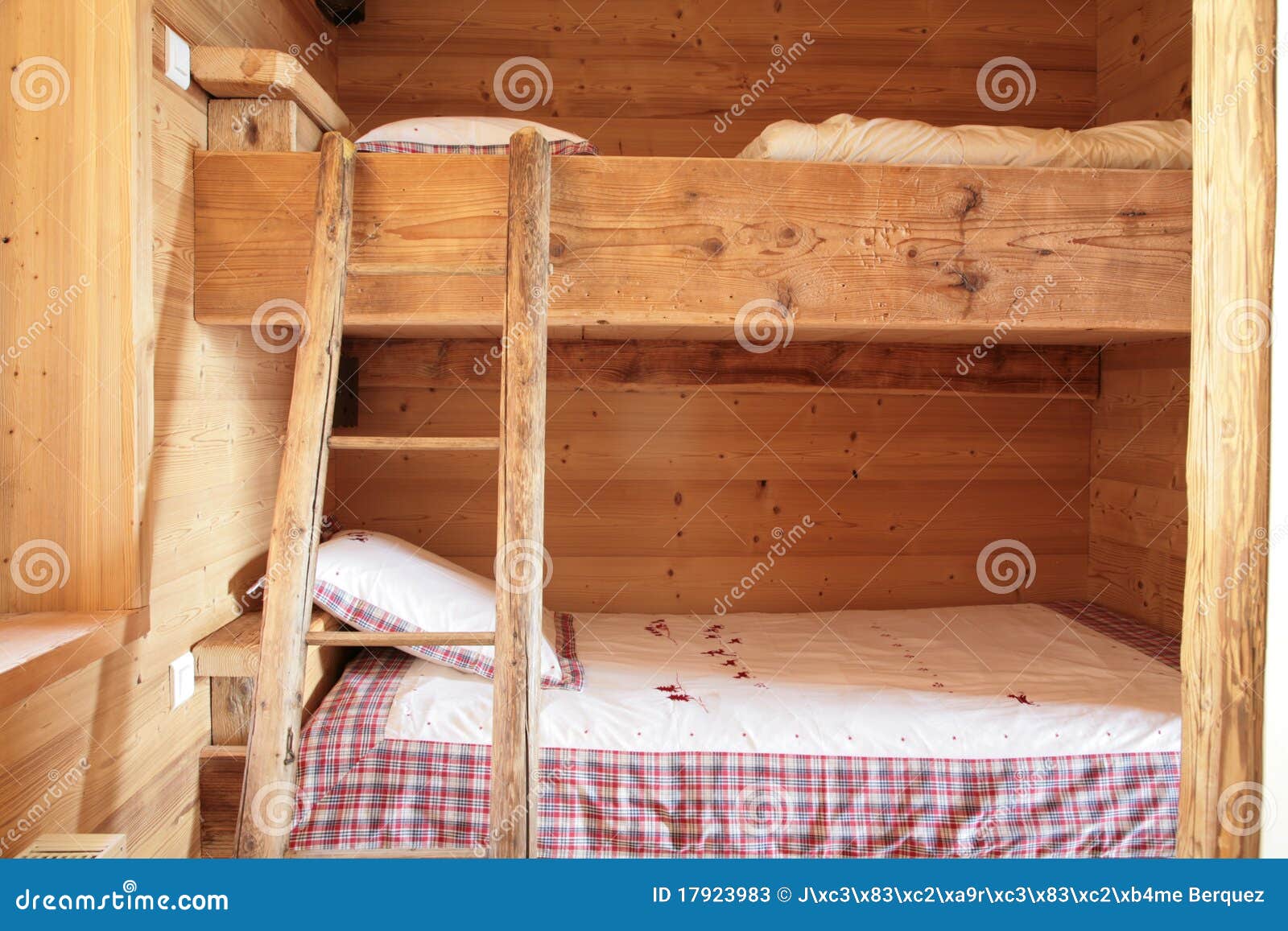 Bunk beds stock image. Image of house, wellness, wood 17923983