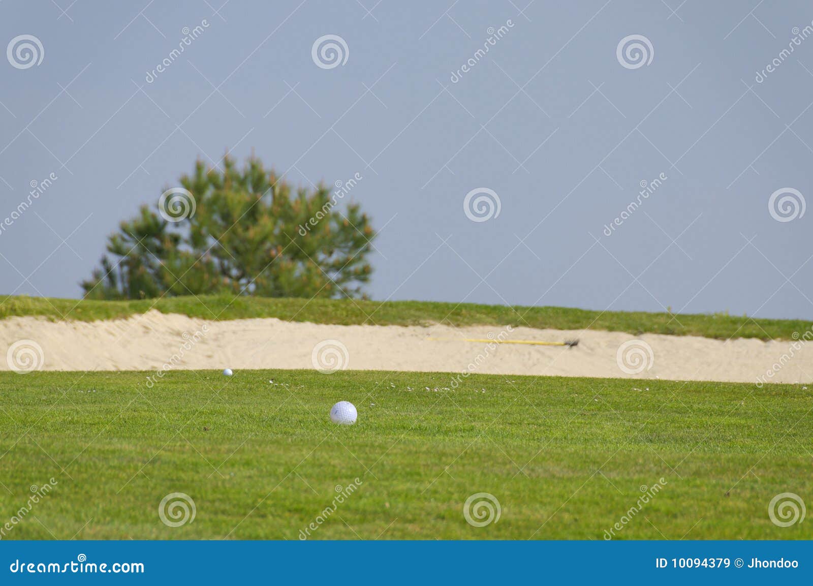 Bunkieru golf obraz stock. Obraz złożonej z dziura, golf 10094379