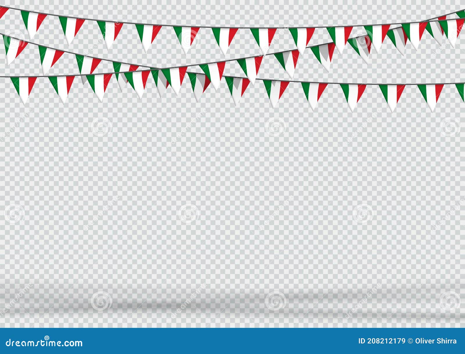 clipart italian banner line