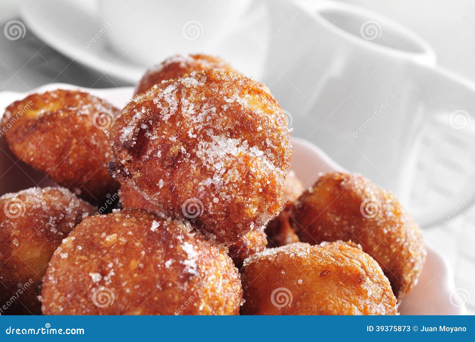 bunuelos de viento, typical pastries of spain, eaten in lent