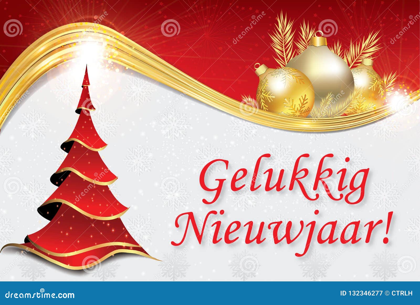 Auguri Di Buon Natale Olandese.Buon Anno Cartolina D Auguri Corporativa In Olandese Illustrazione Di Stock Illustrazione Di Norway Aziende 132346277