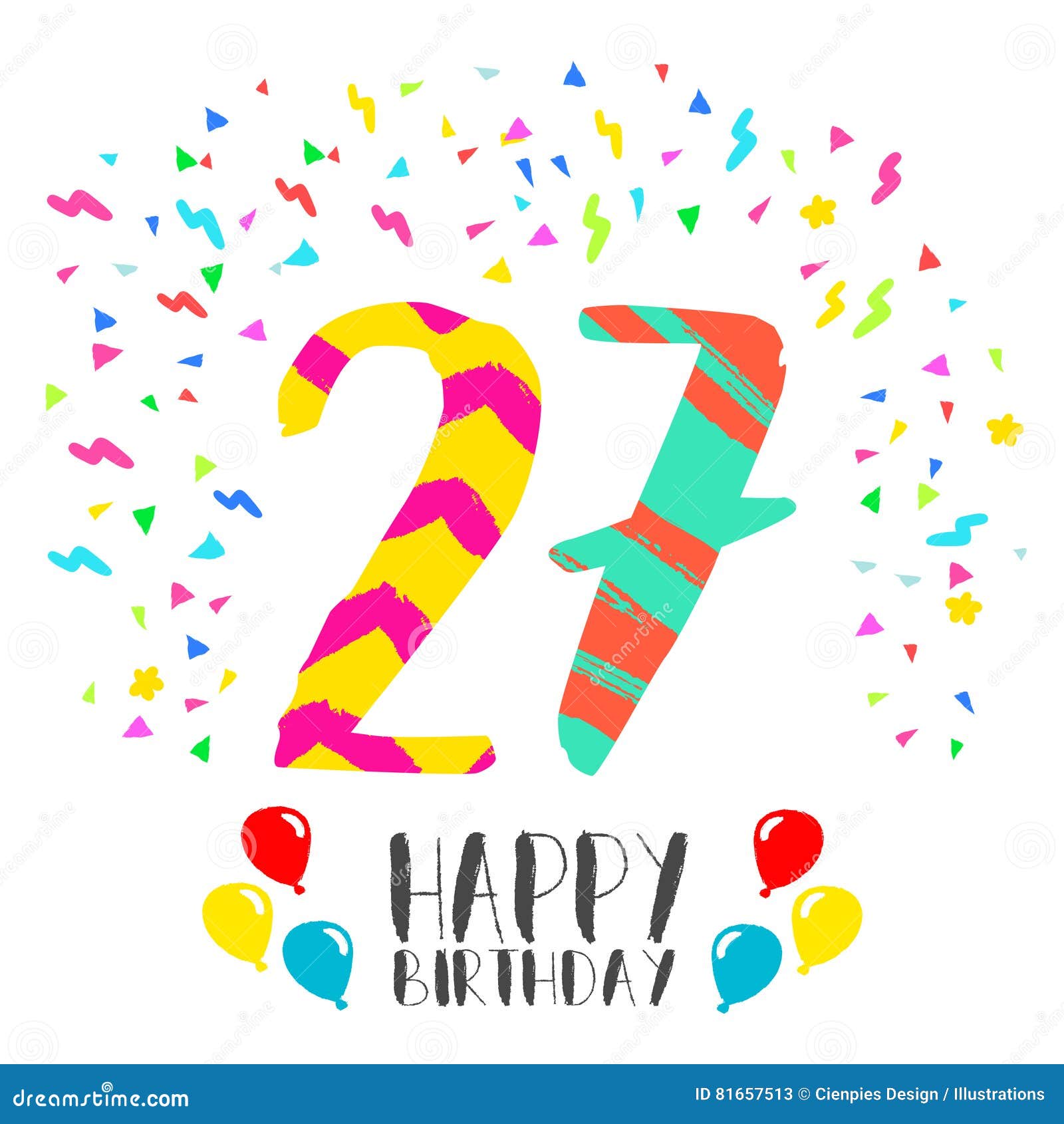 Buon Compleanno Per La Carta Dell'invito Del Partito Da 27 ... Buon Compleanno Per La Carta Dell'invito Del Partito Da 27 ...