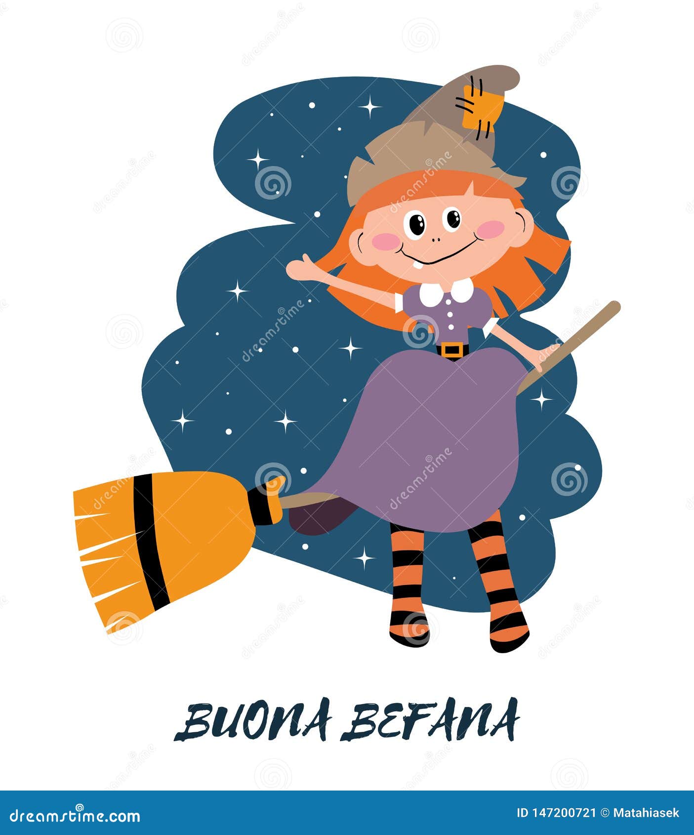 Arriva la Befana - Italian translation - Befana Arrives. Cute
