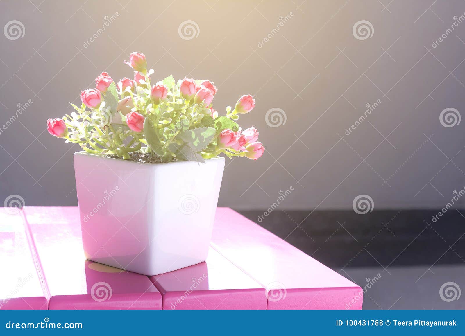 Buongiorno Con I Fiori Fotografia Stock Immagine Di Bello