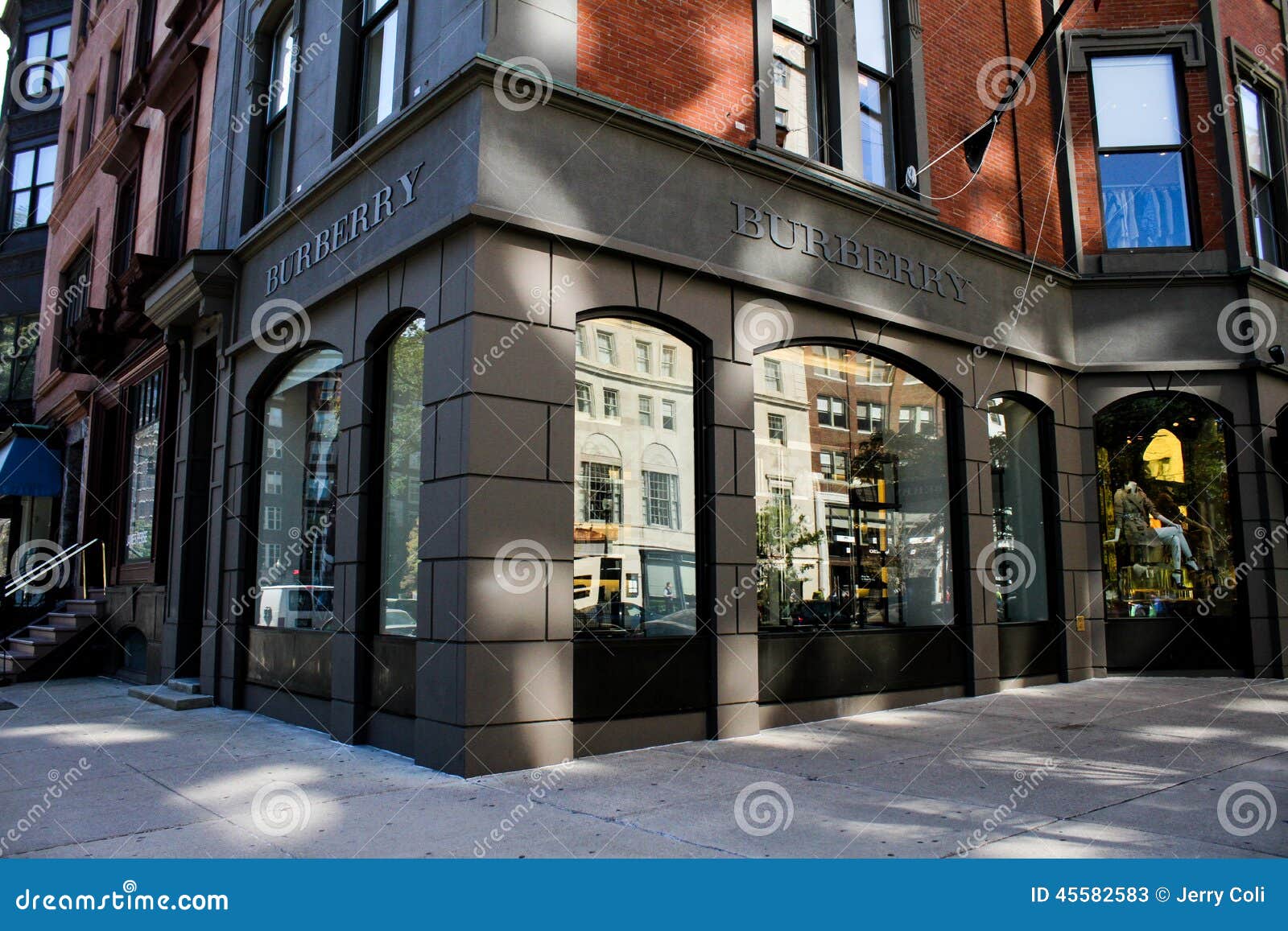 Burberry, Boston, MA. editorial stock photo. Image of boston - 45582583