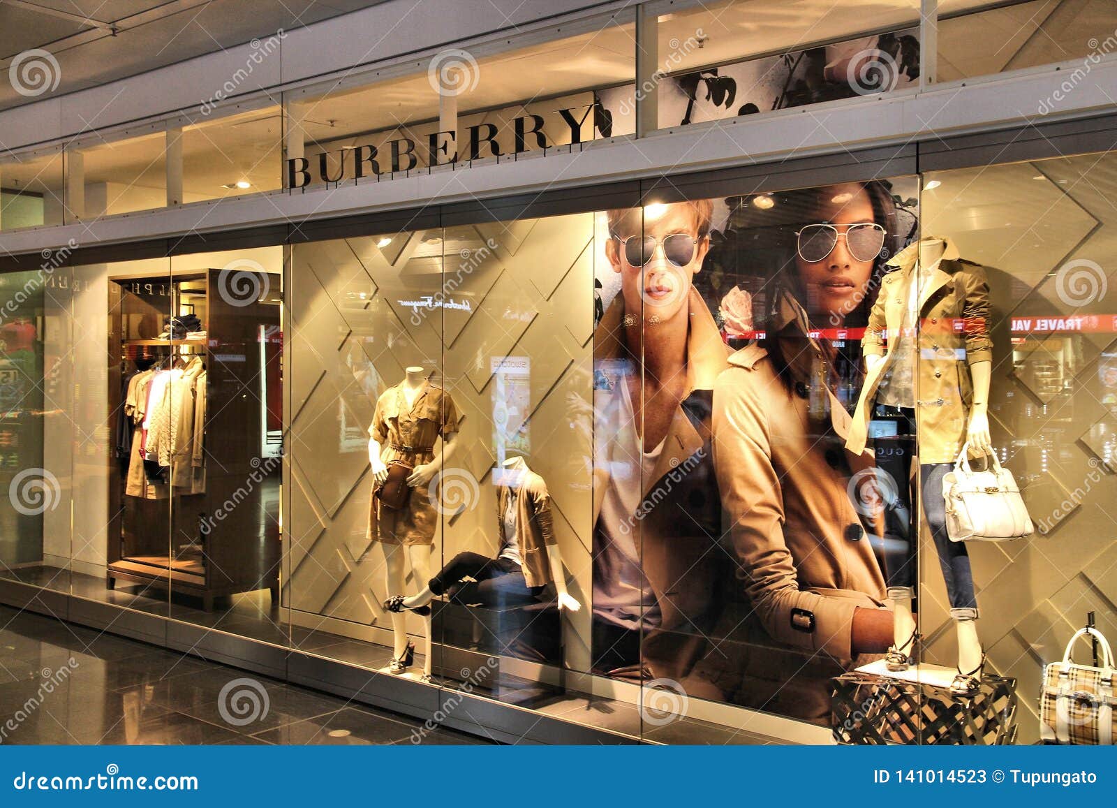 Burberry editorial stock photo. Image 