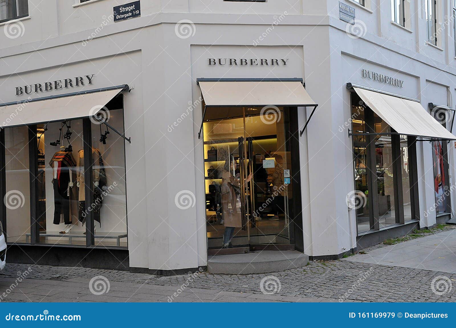 BURBERRY in DANISH CAPITAL COPENHAGEN Editorial Stock Image - Image of copenhagen, nordic: 161169979