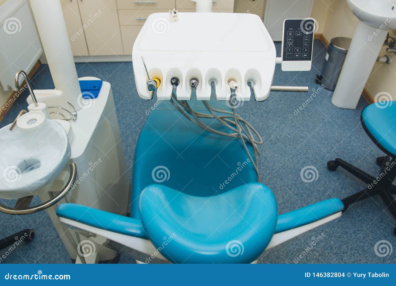 Kit Dentaire De Base – 4 Instruments (miroir, Explorateur, Pince Lucas) – Bleu, Neuf Sous Emballage, Pour études Ou Pratique