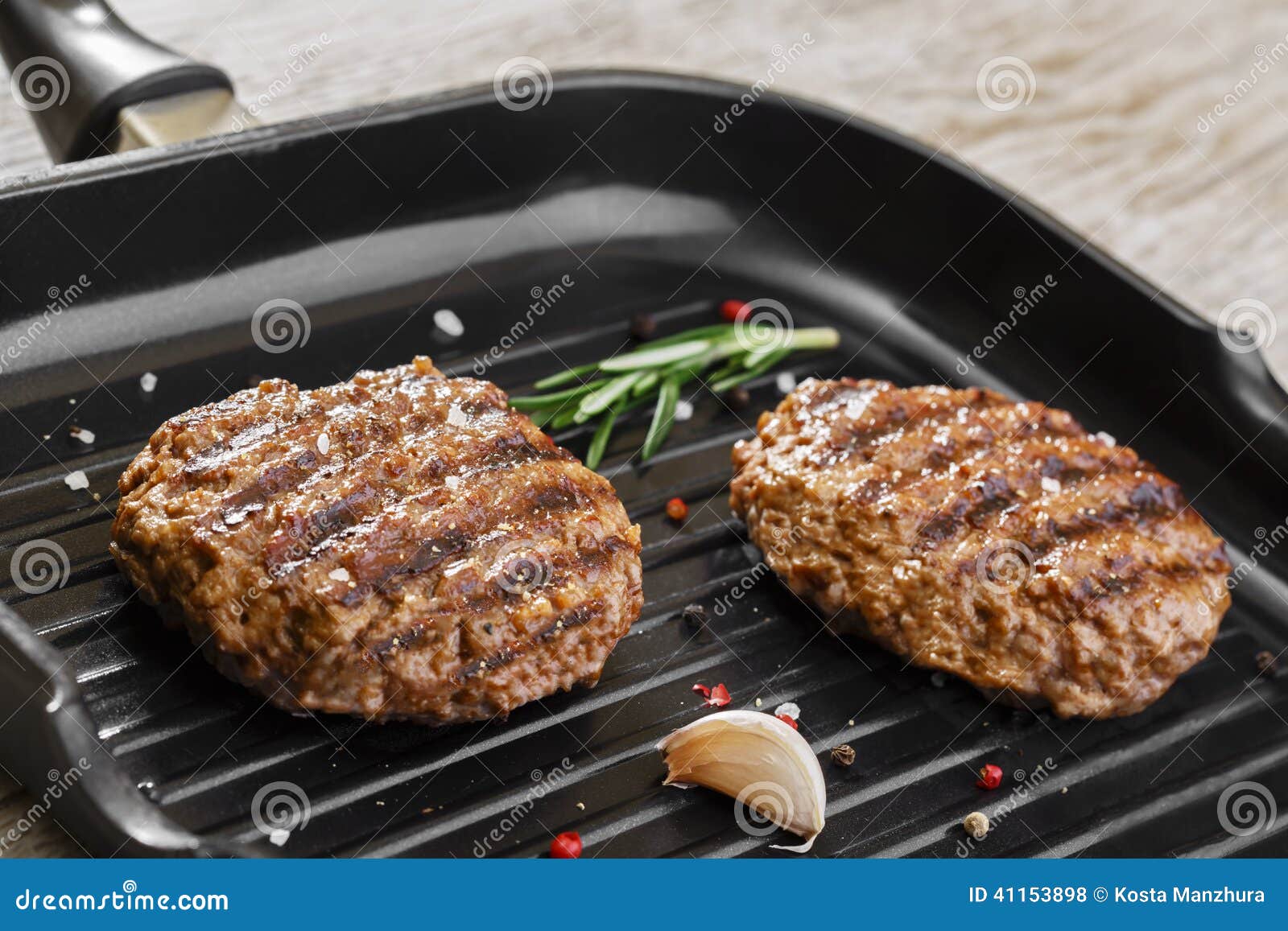 Burger grill stock photo. Image of iron, beef, snack 41153898