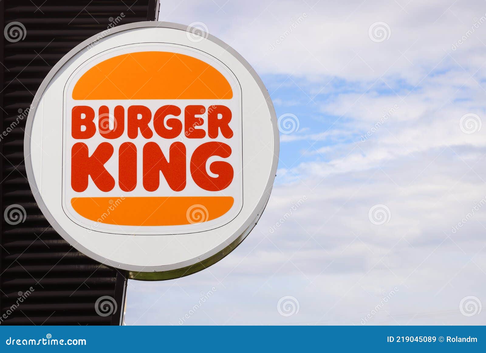 Burger king imagen de archivo editorial. Imagen de copia - 219045089