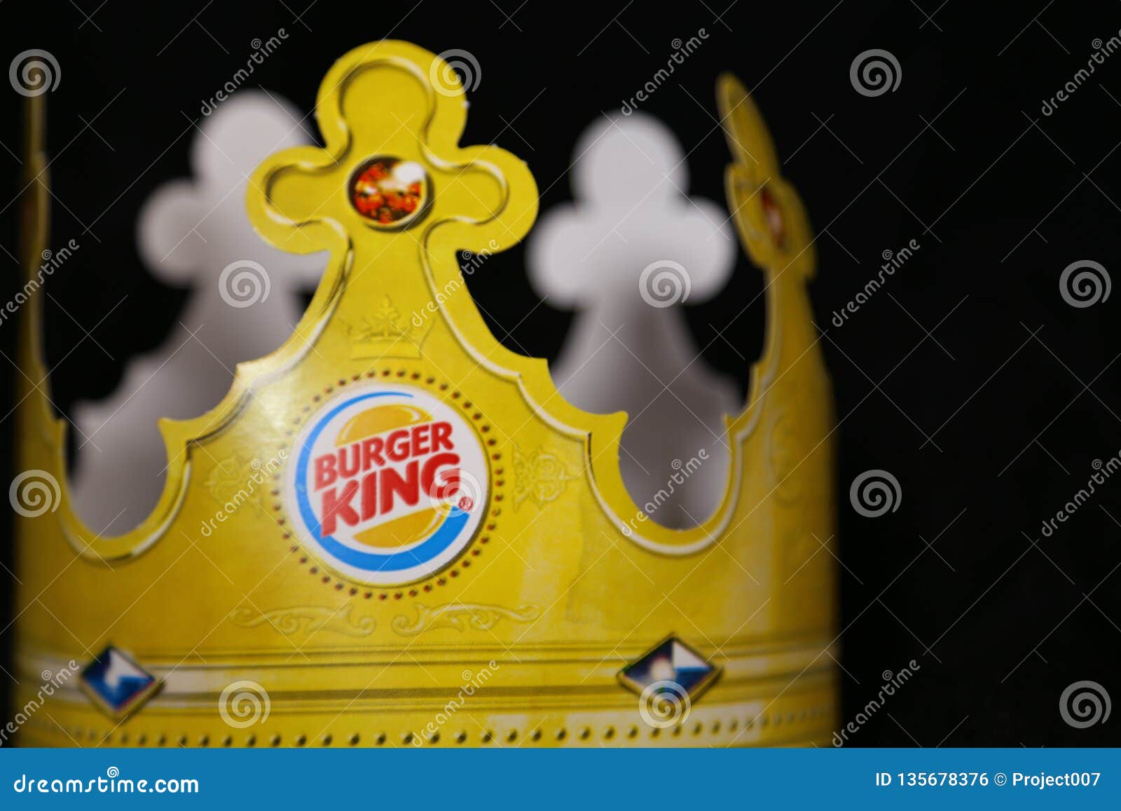 Burger King And The Famous Crown Is A Landmark In The Burger World