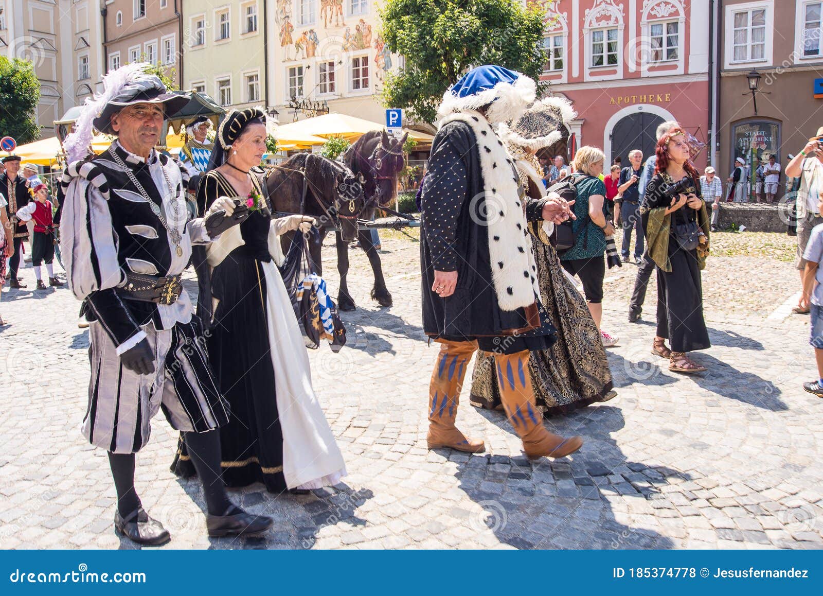 Burgfest Medieval Pageant editorial stock photo. Image of outdoors ...