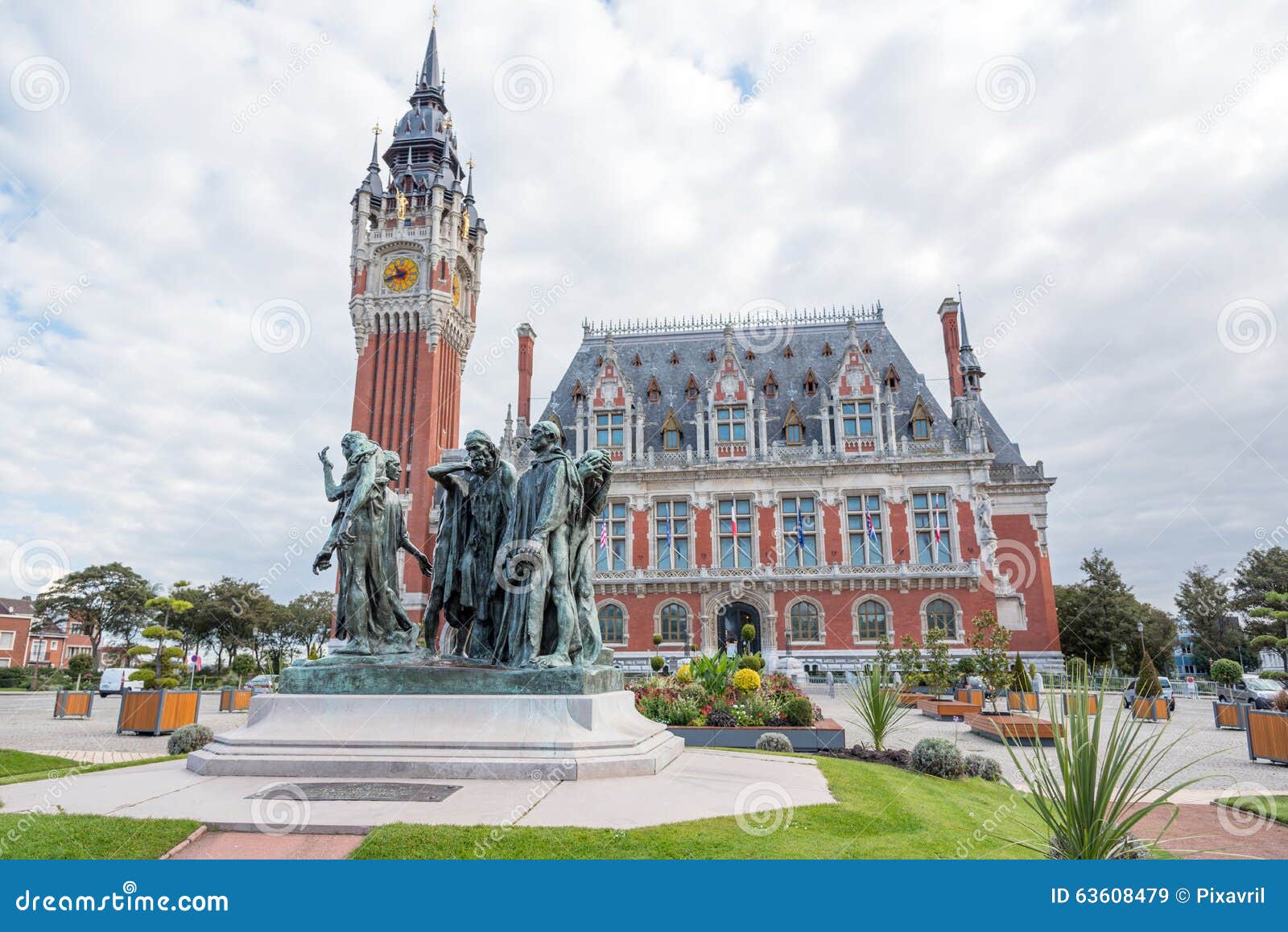 The Burghers of Calais (Les Bourgeois De Calais) Stock Image - Image of ...