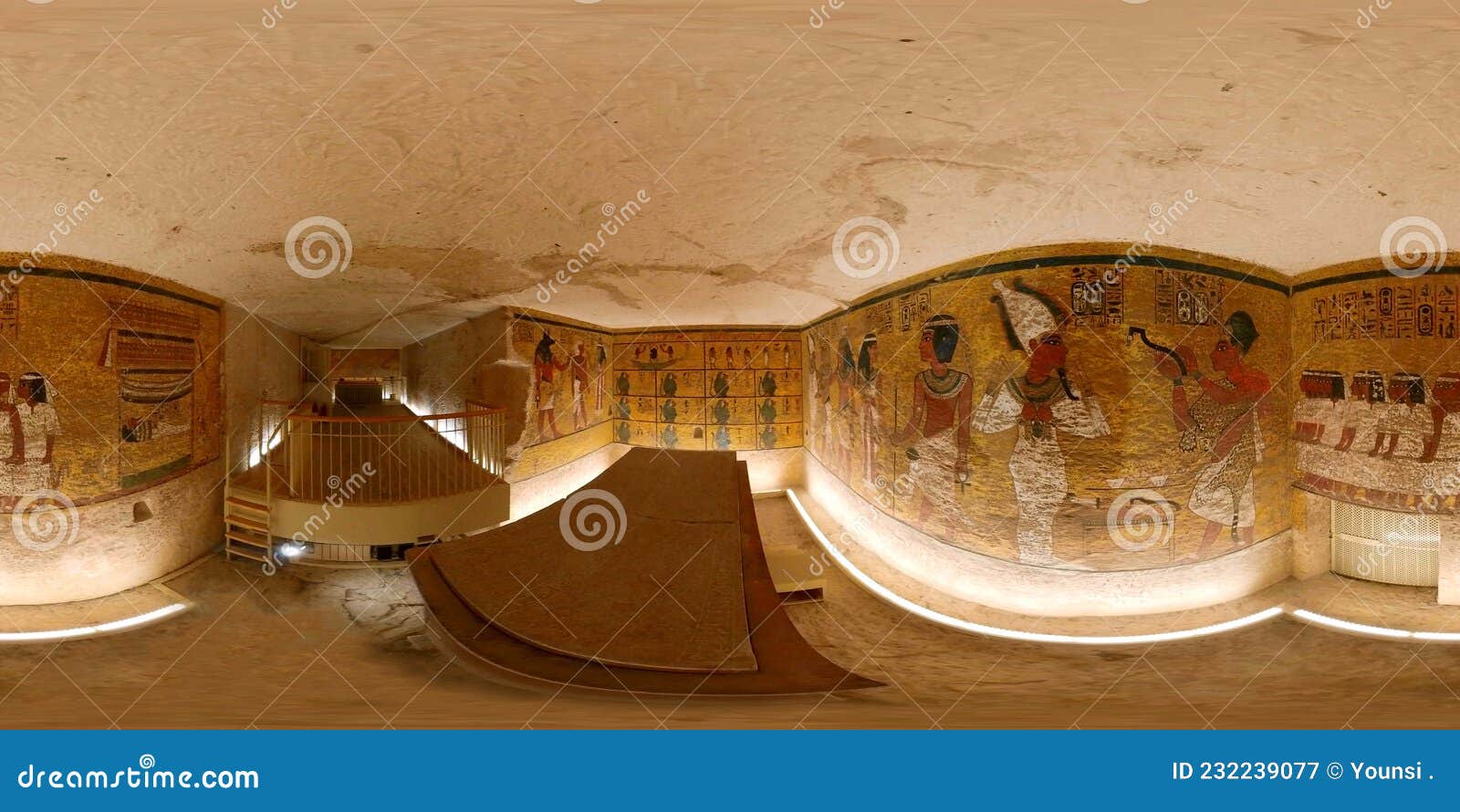 tutankhamun tomb panorama 360 vr