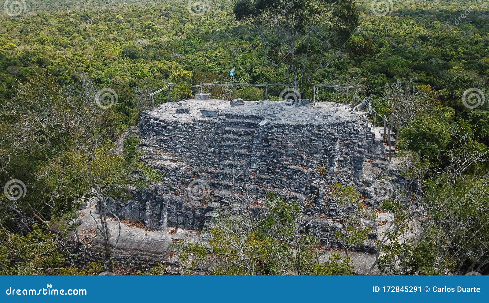 archaeological site: el mirador, the cradle of mayan civilization and the oldest mayan city in history