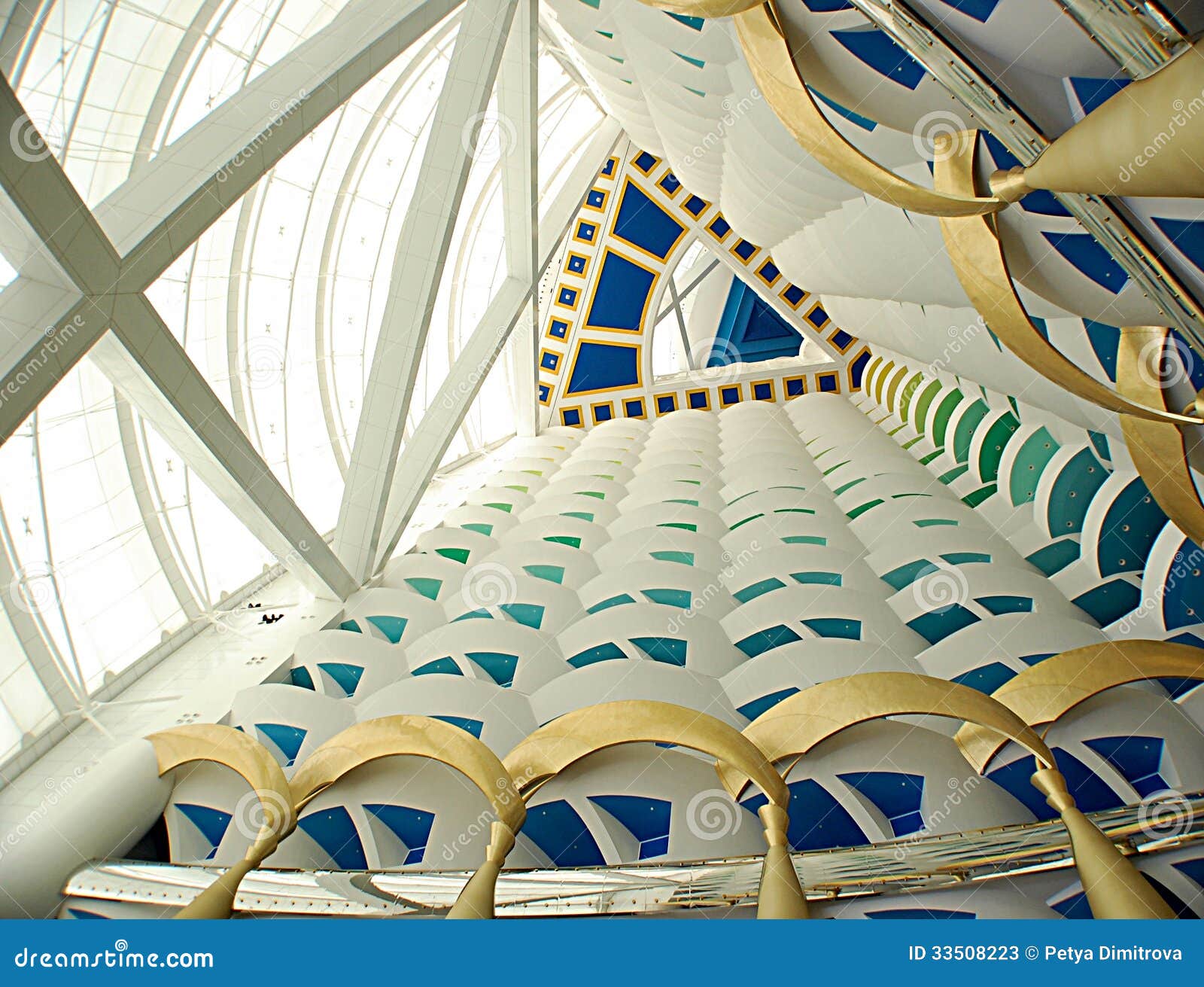 Burj Al Arab Inside Stock Image Image Of Inside Expensive