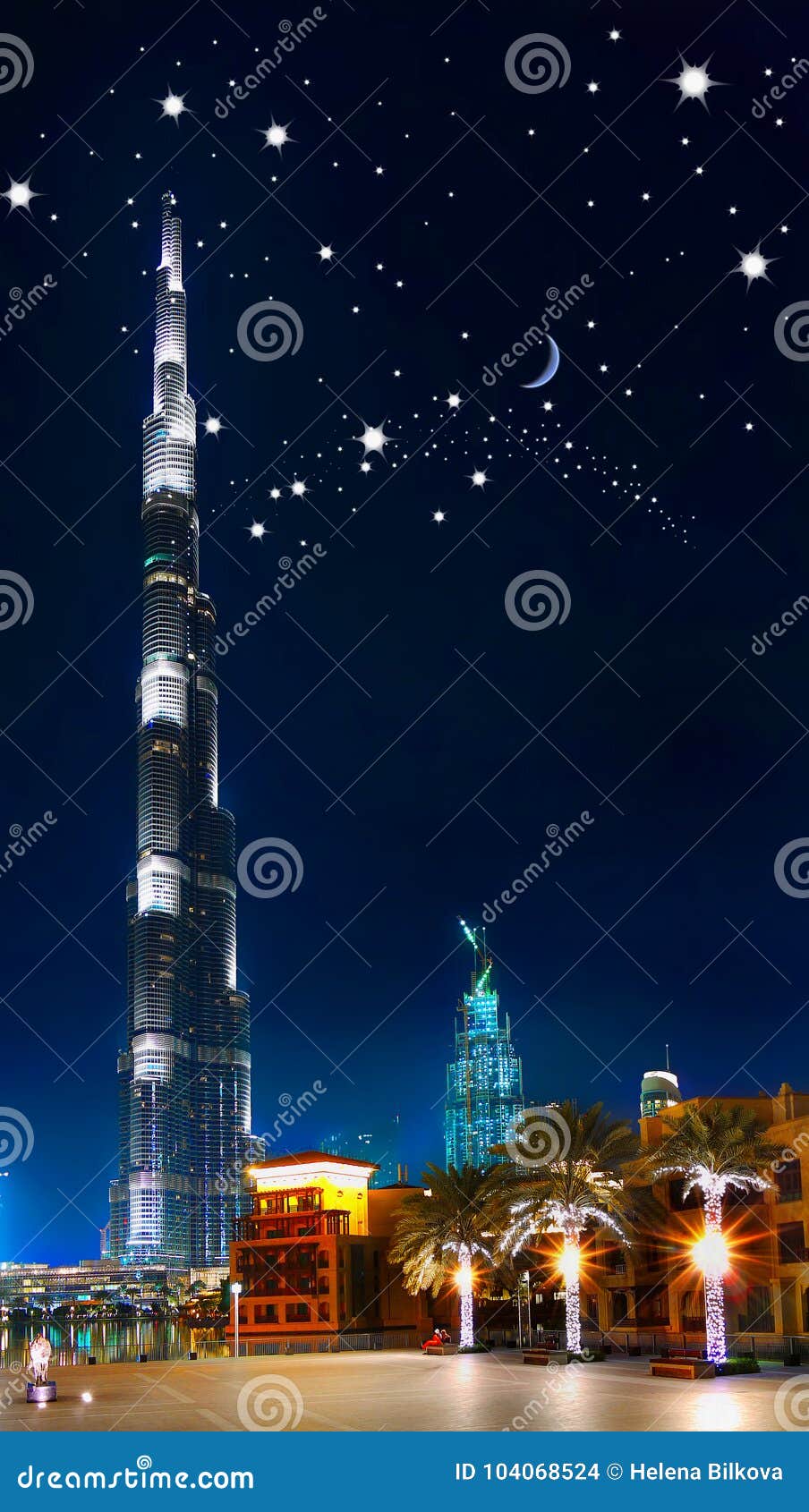 Wallpaper ID 147493  Dubai Burj Khalifa building cityscape city  road sky photography free download