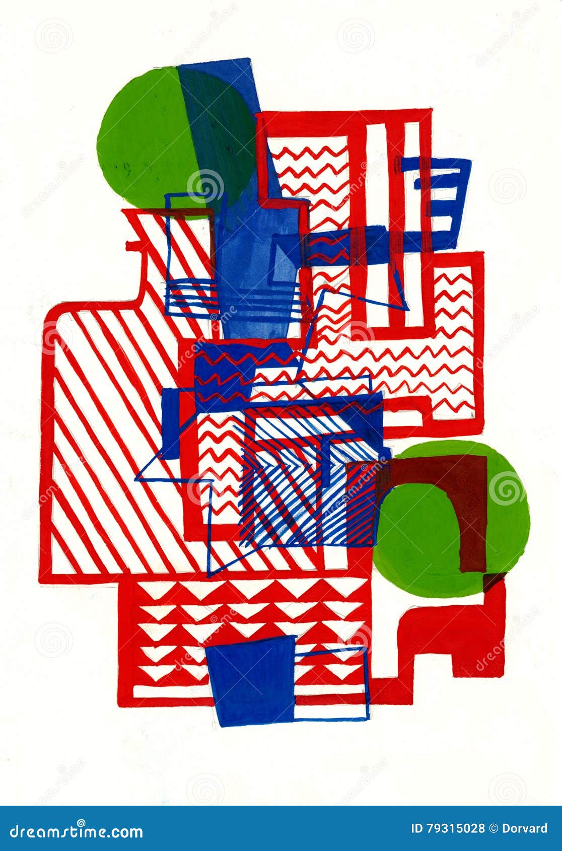 burle marx abstract composition
