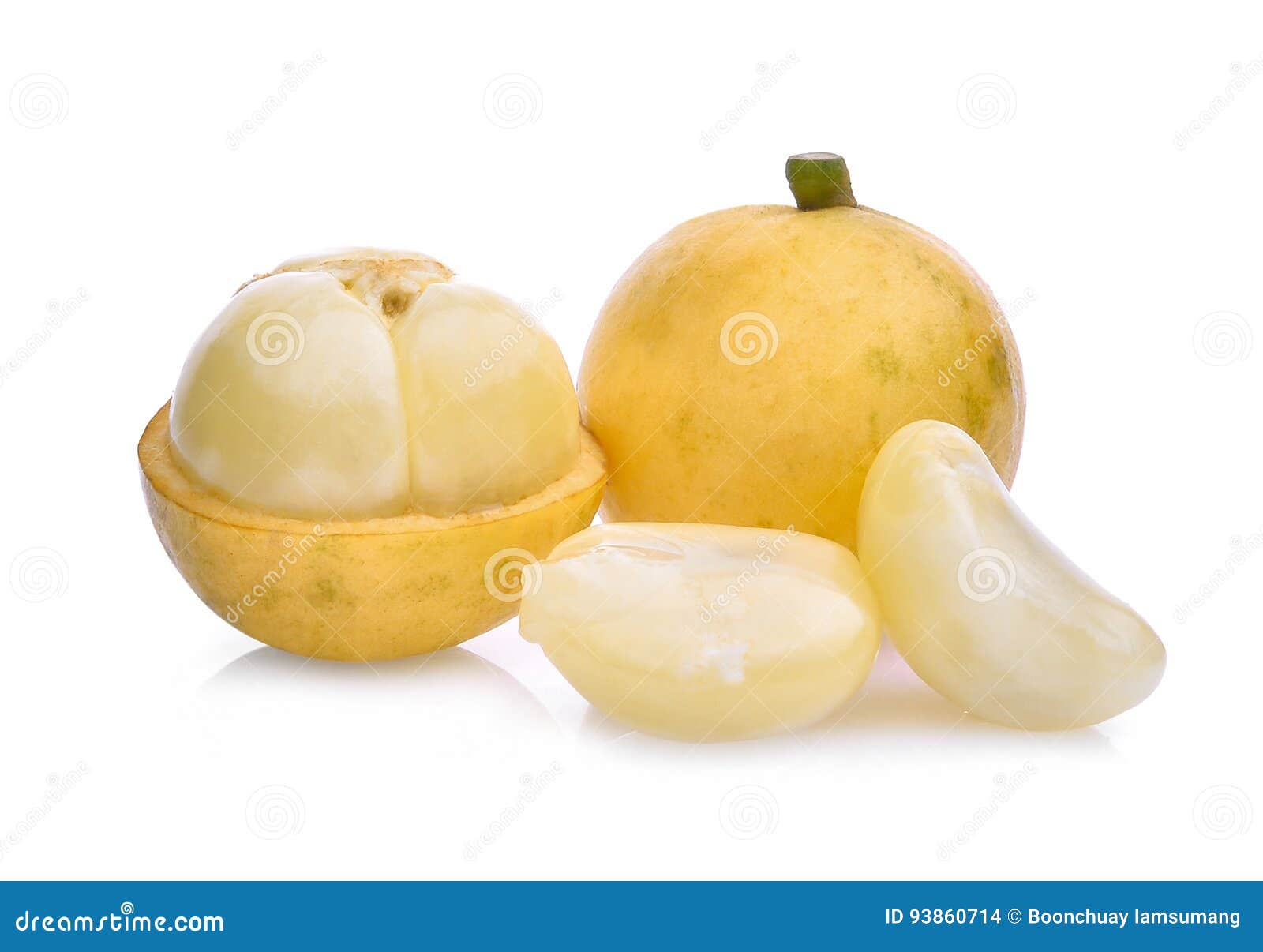Burmese Grape,tropical Fruit Isolated on White Stock Photo Image of