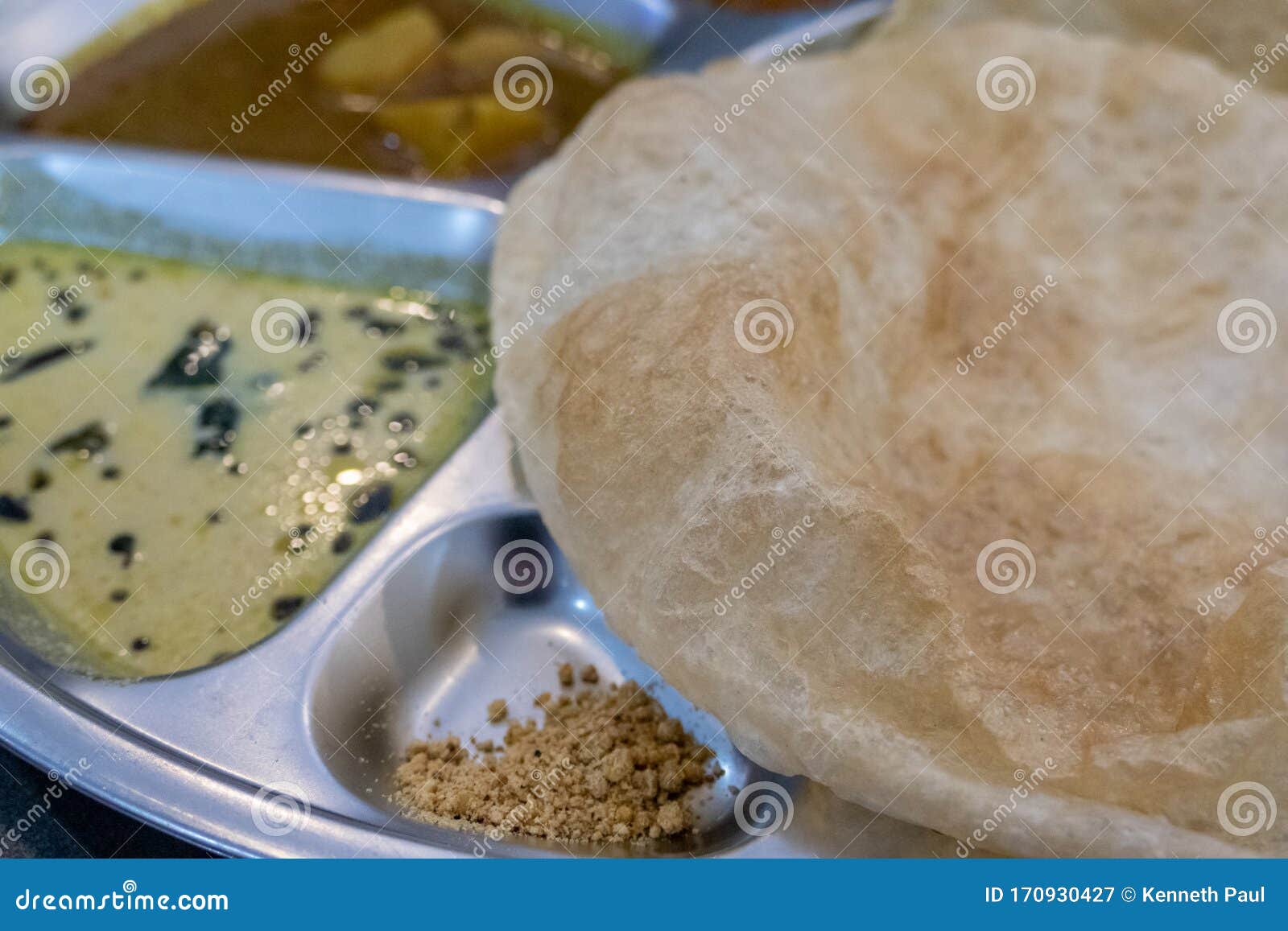 Burmese Naan Flatbread Served with Dipping Sauces Stock Image Image of wheat, bread 170930427