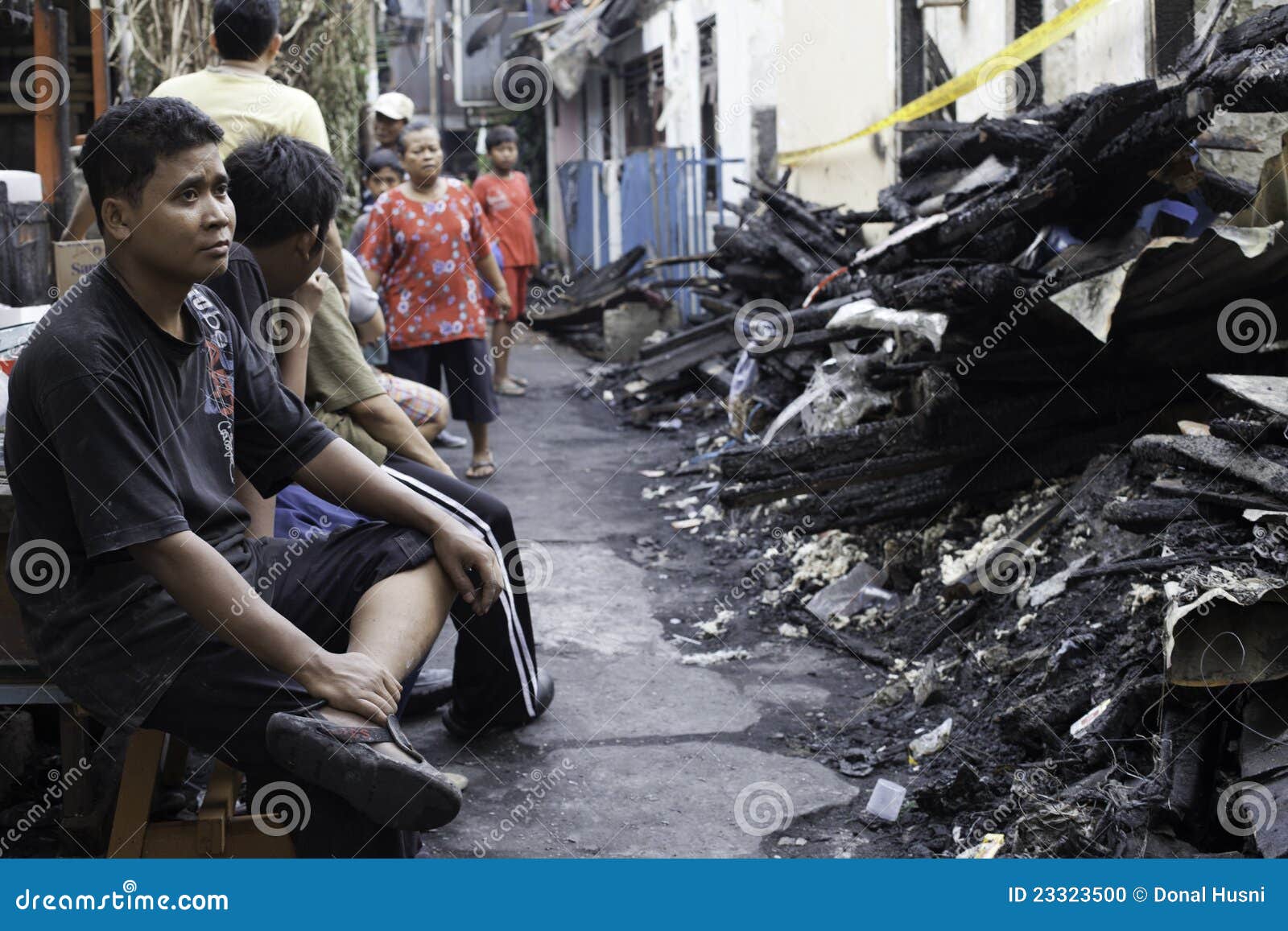 Burn House Cause by Stove Explosion Editorial Image Image of natural