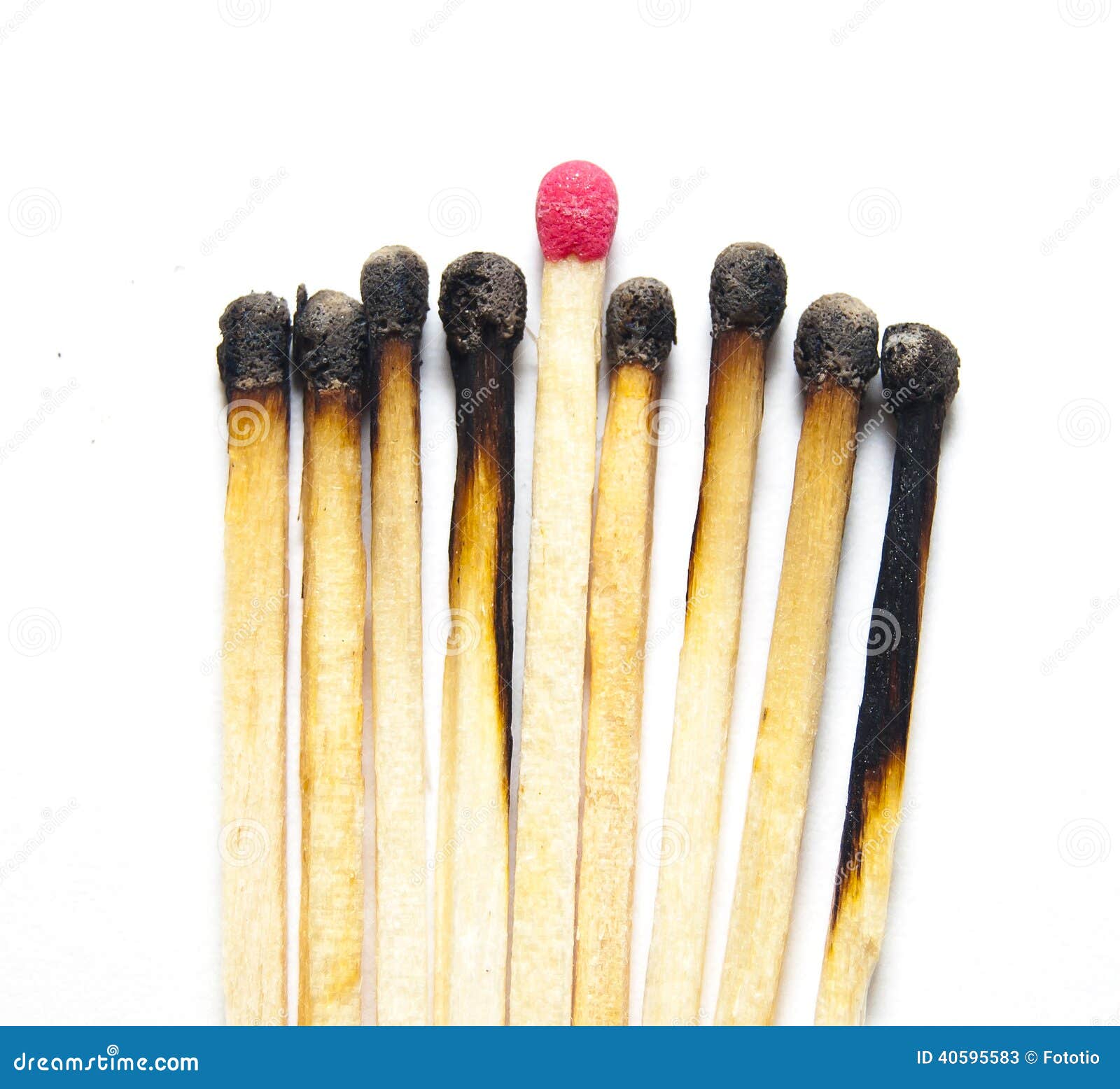 Burned matches stock image. Image of matchbox, lighting 40595583