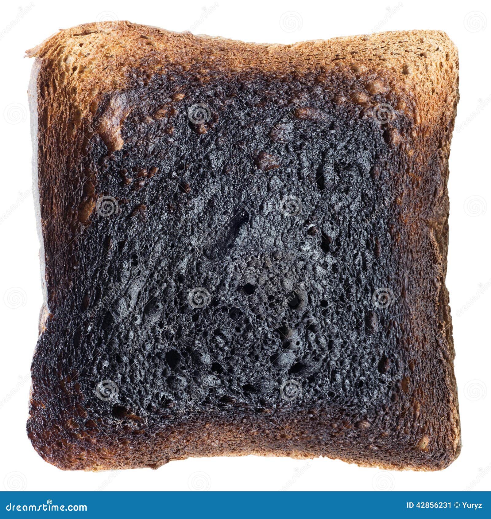 Burned toast stock image. Image of cancer, charcoal, square 42856231