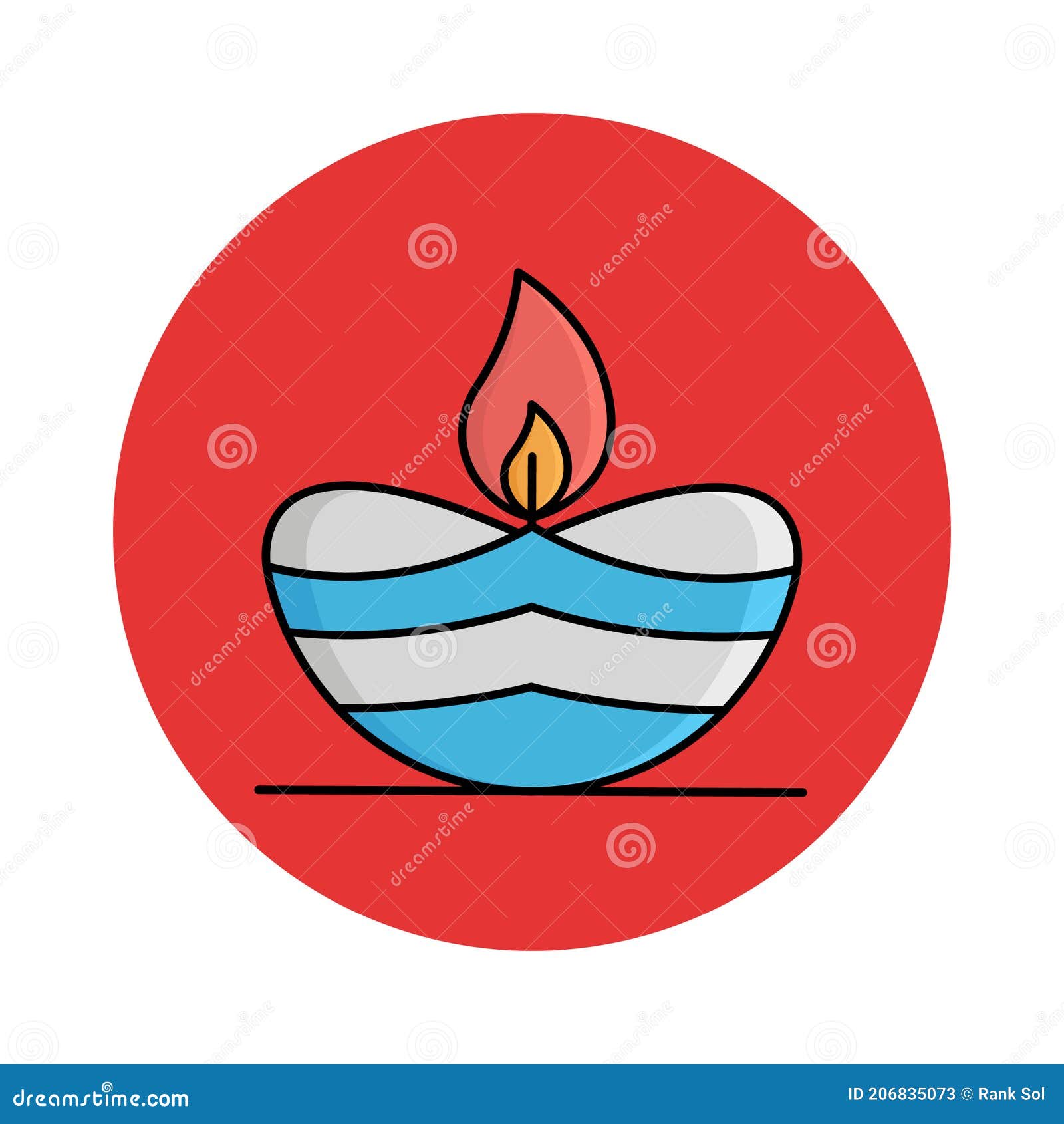 burner   icon that can be easily modified or edited