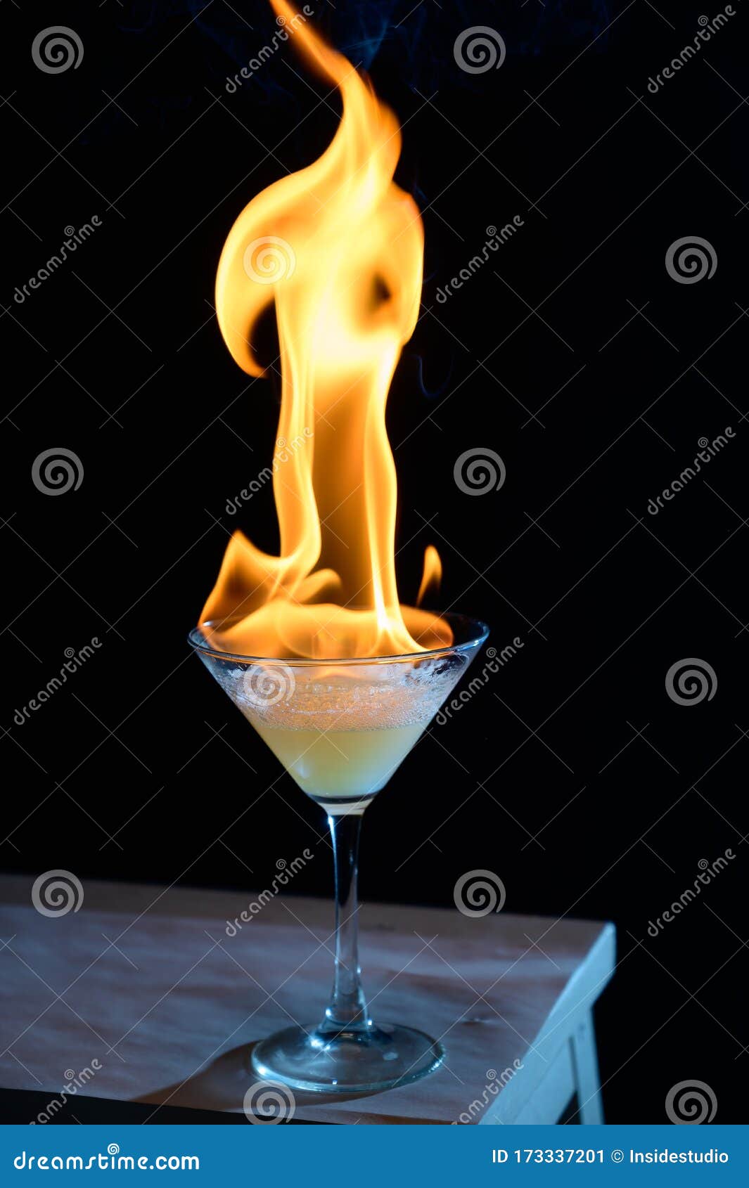 Burning tower cocktail stock photo. Image of drink, color - 44867982