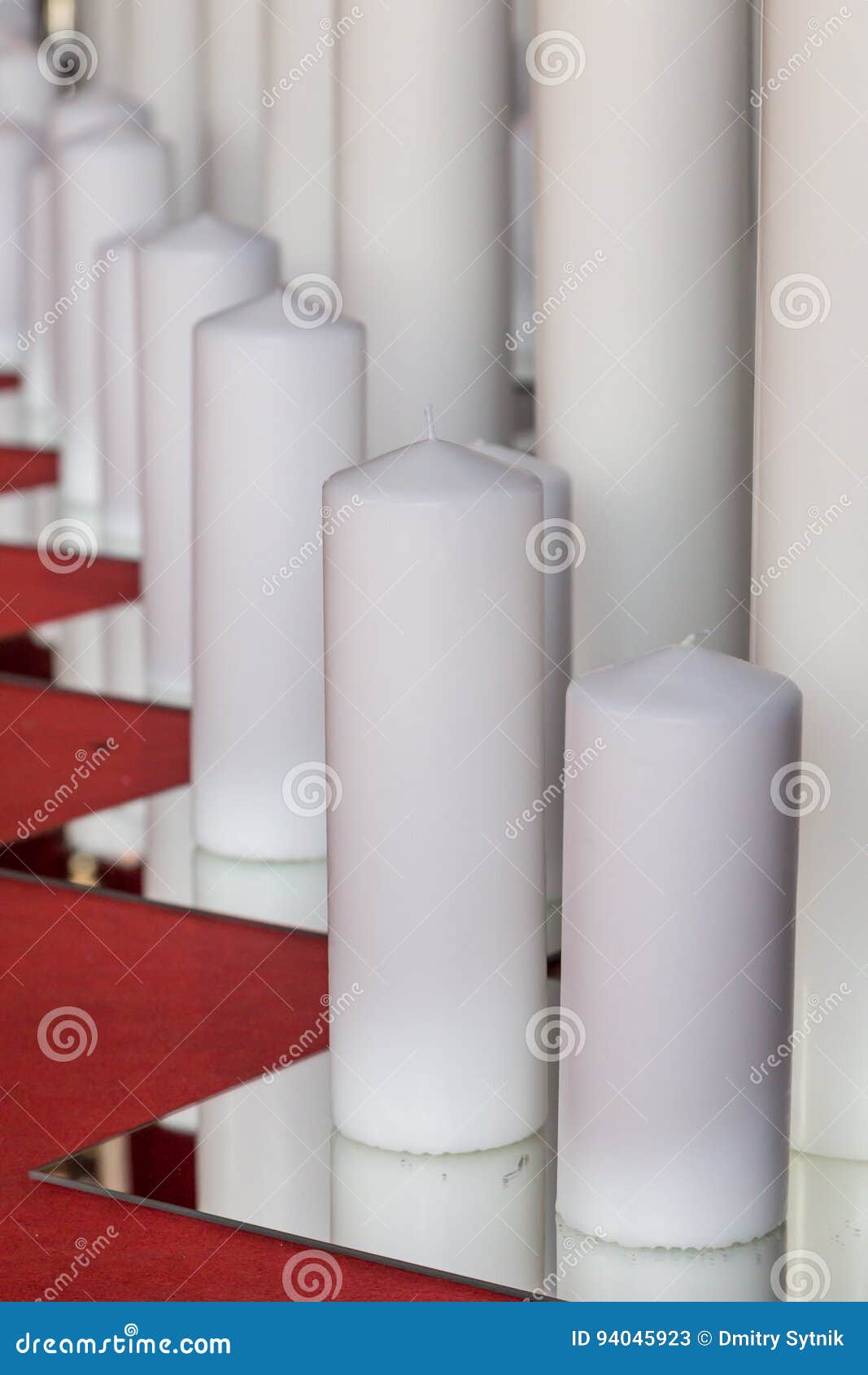 Burning Big Candle with Flame Stock Image Image of background, glow