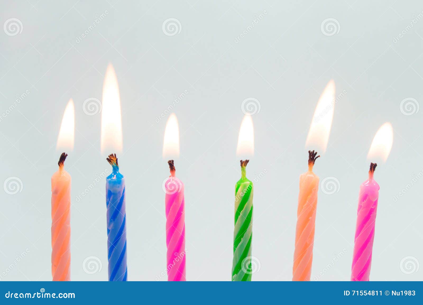 Burning birthday candles stock image. Image of commemorate 71554811