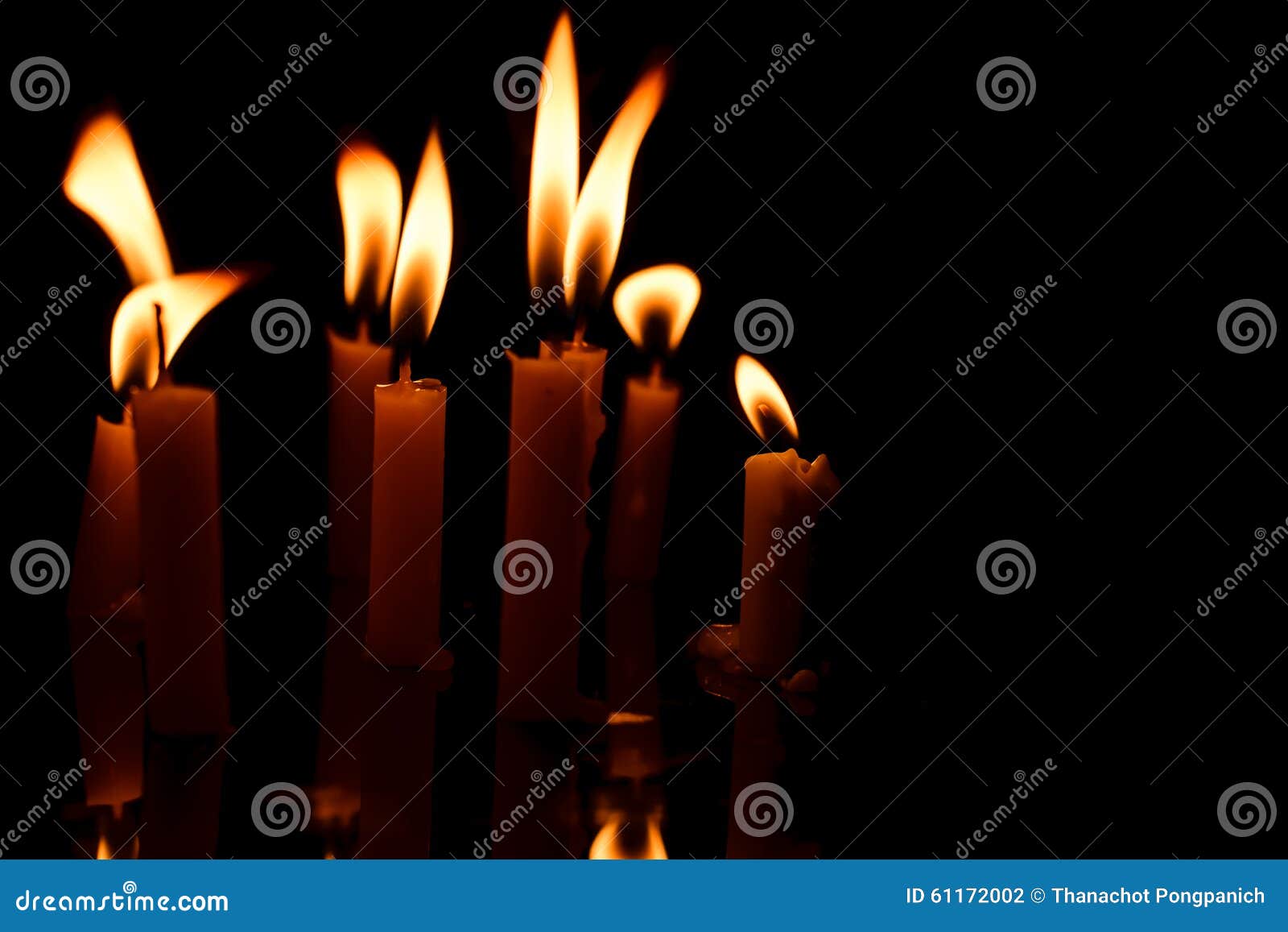 Burning candle stock photo. Image of burning, dark, candle 61172002