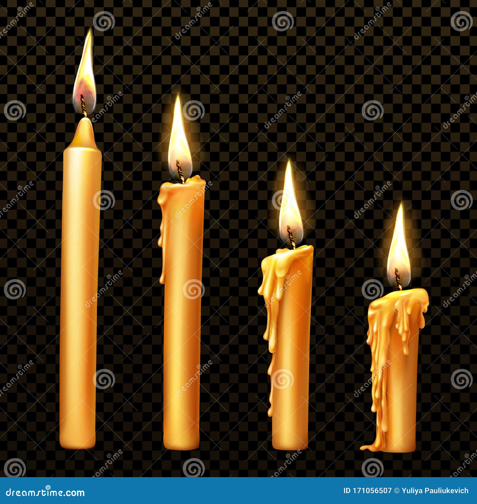 Melted Candles  Melting candles, Candle illustration, Candles